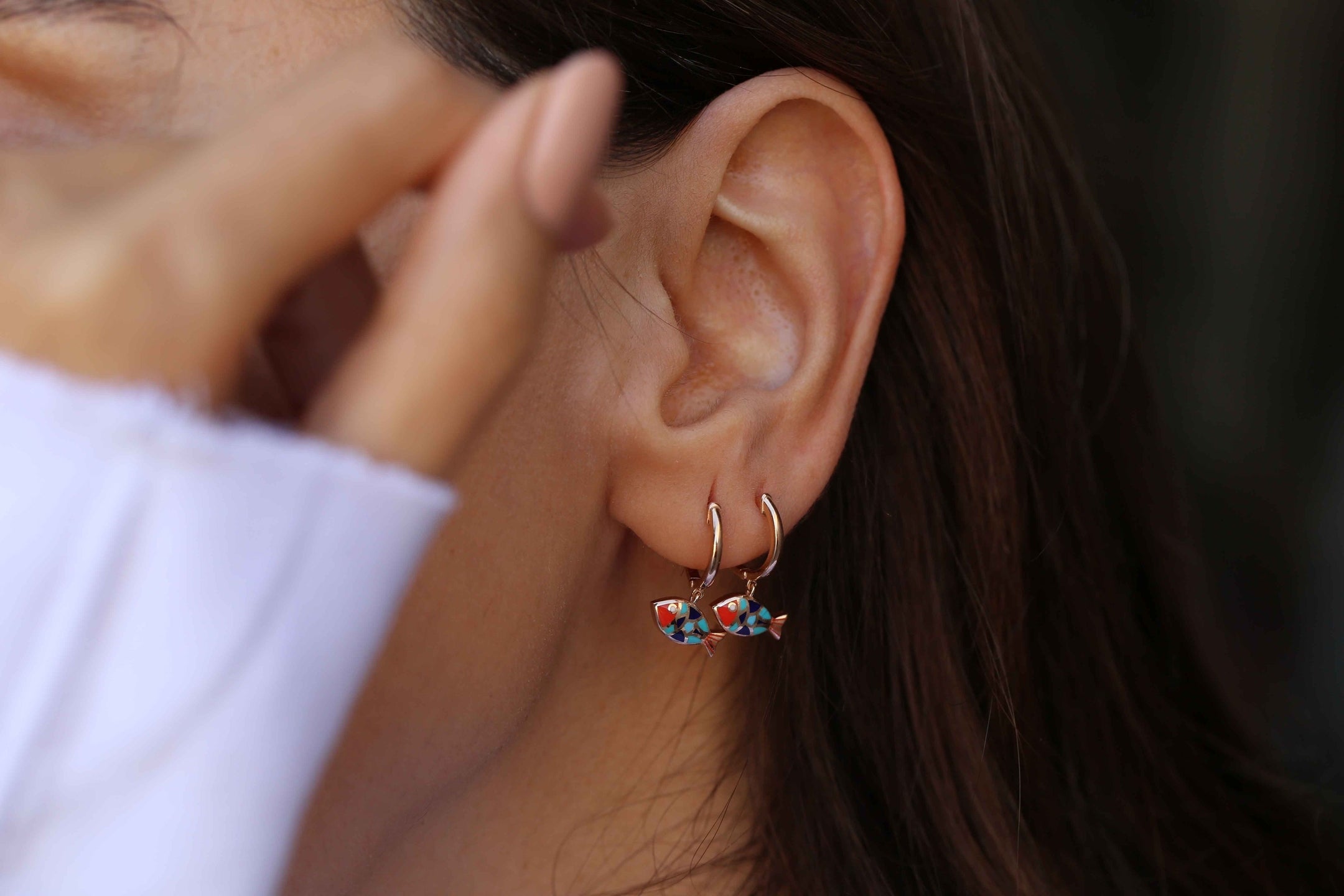 Carnival Fish Earrings
