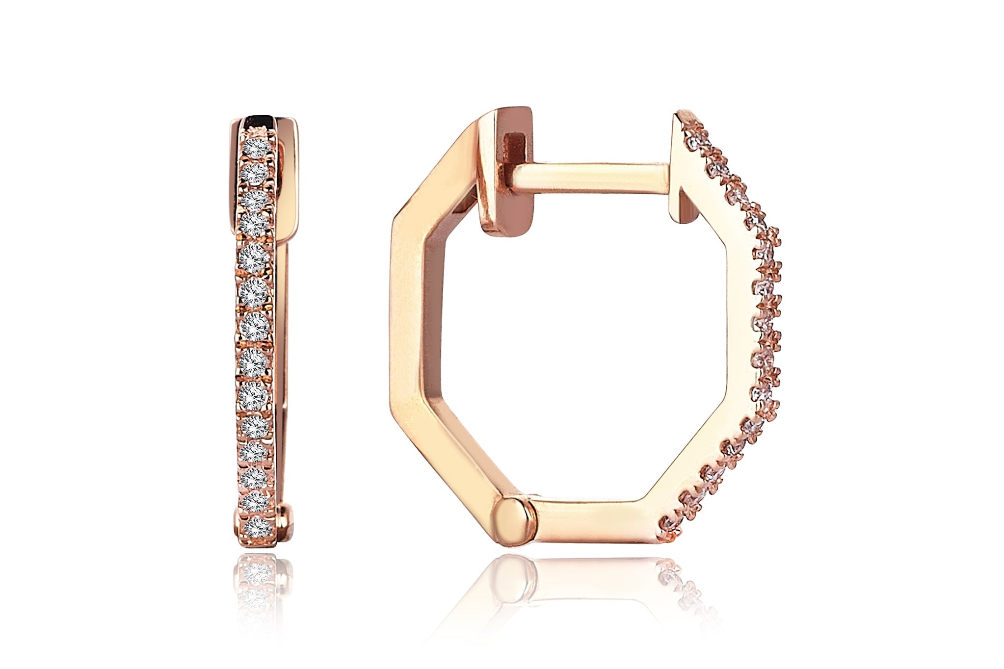 Pentagon Hoops Large