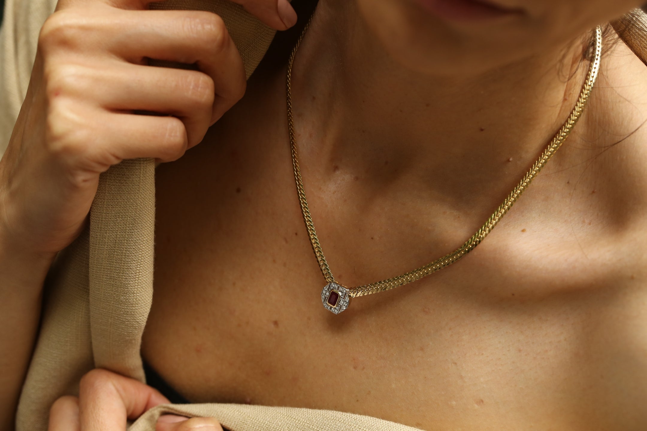 Arte Ruby Necklace