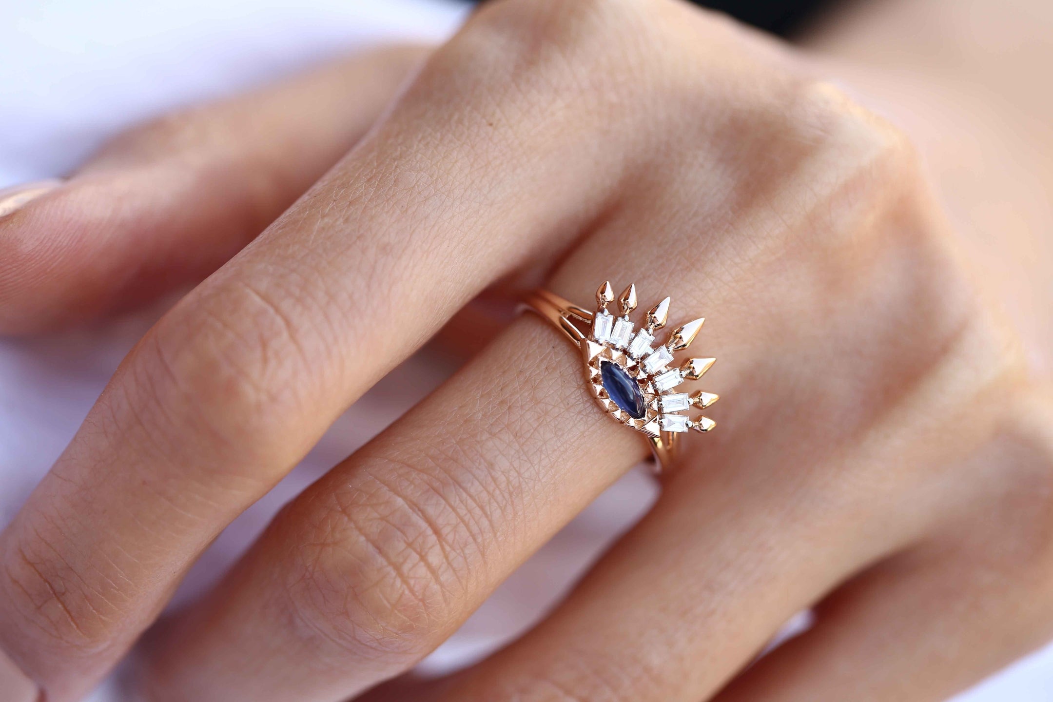 Blue Oyster Bar Ring