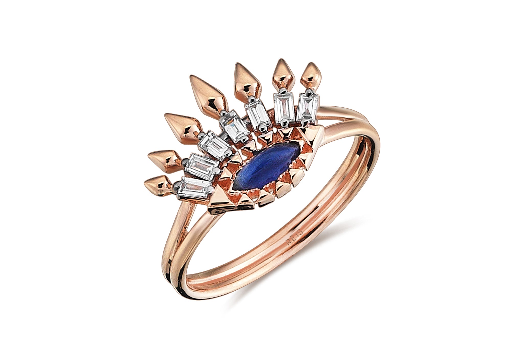 Blue Oyster Bar Ring
