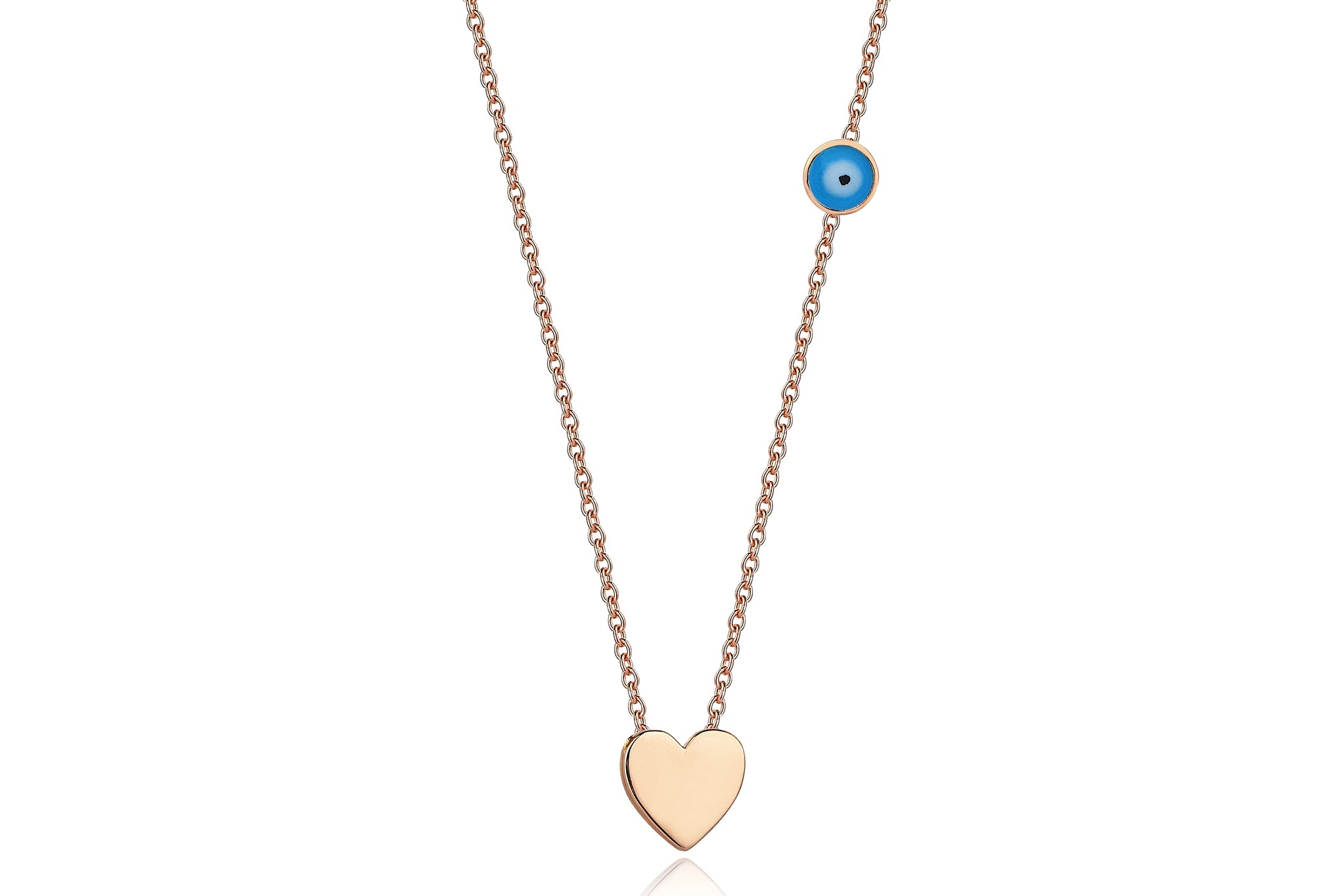 Mine Eyed Heart Necklace