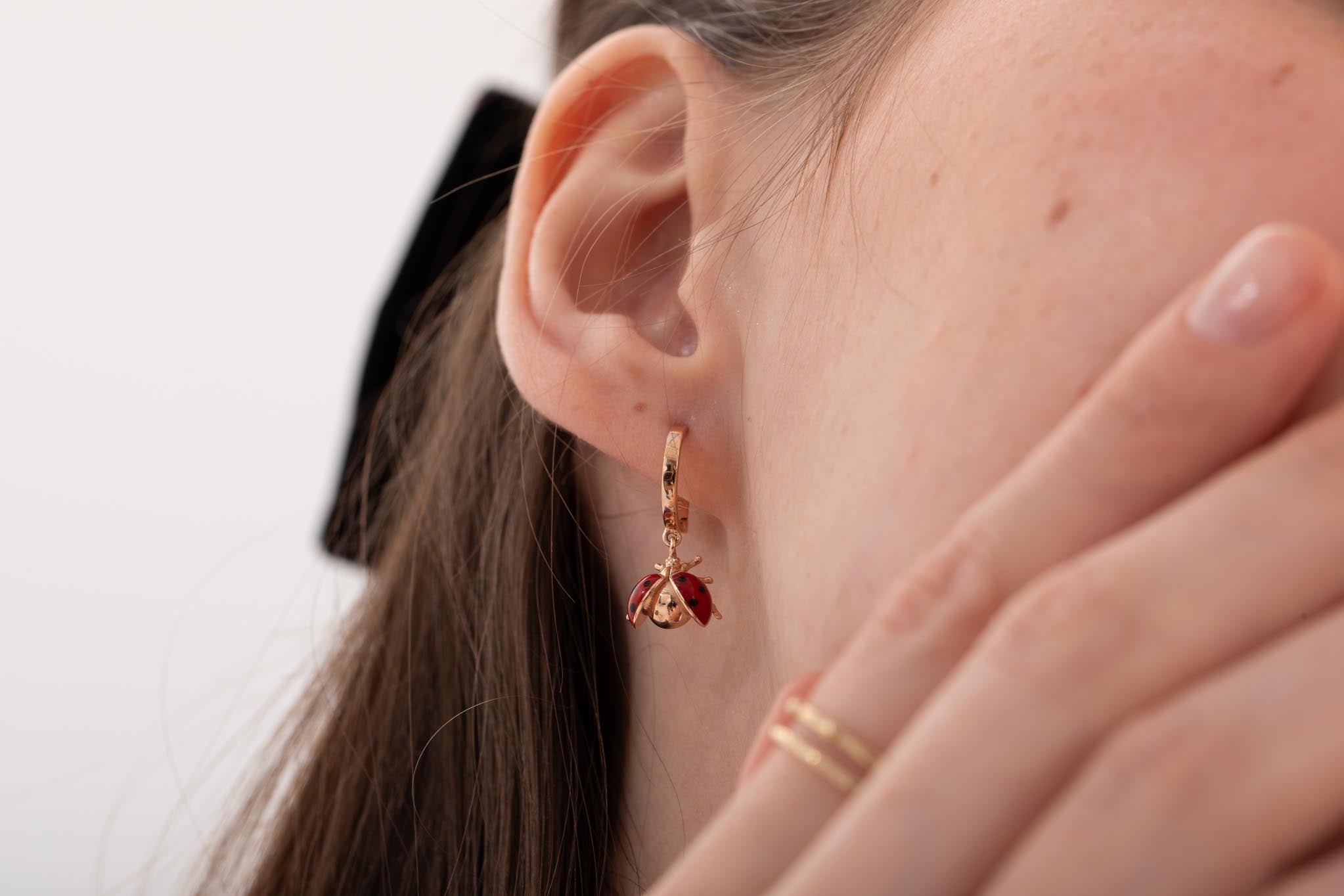 Ladybird Earrings