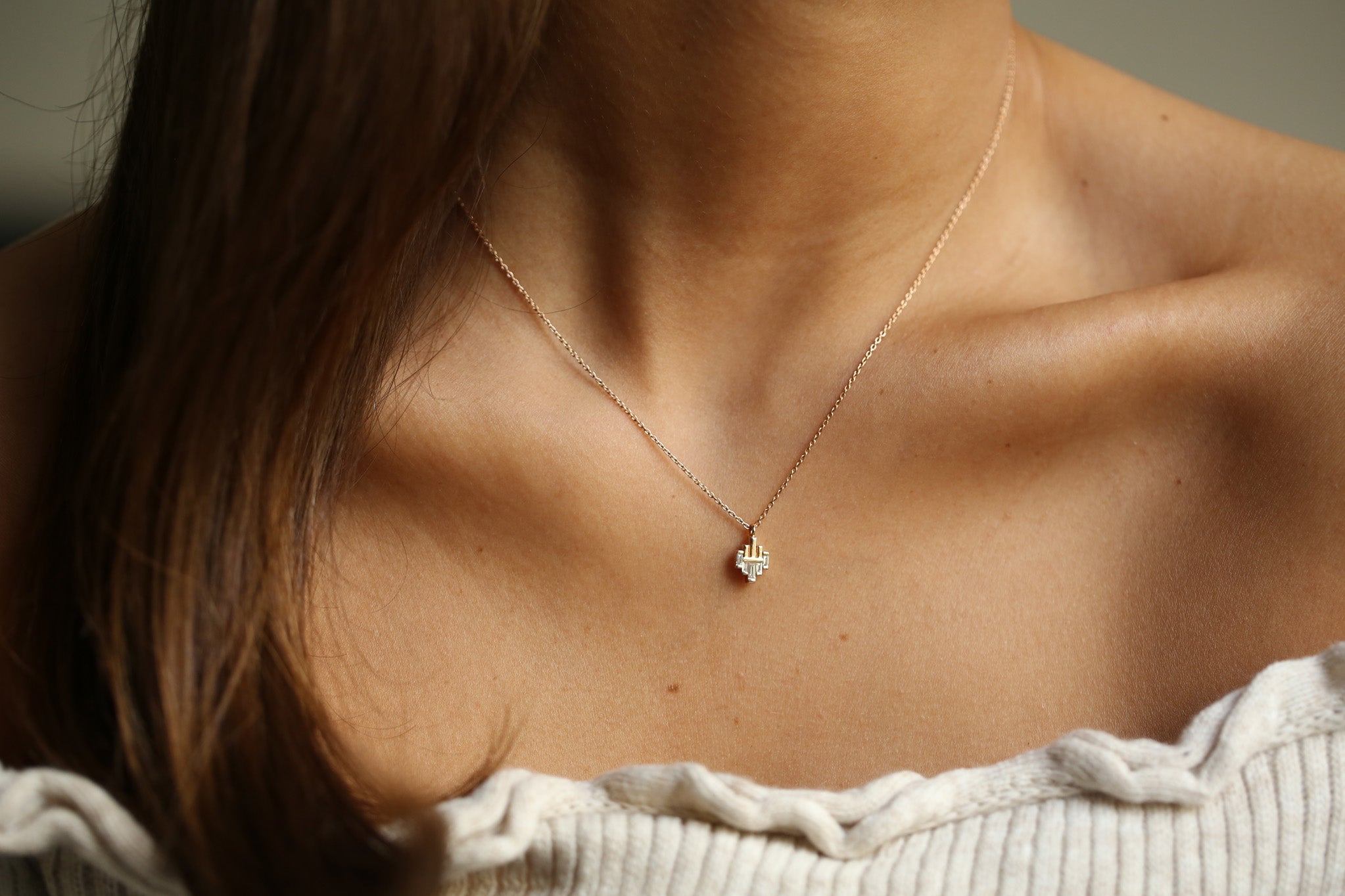 Chocolate Prime Necklace
