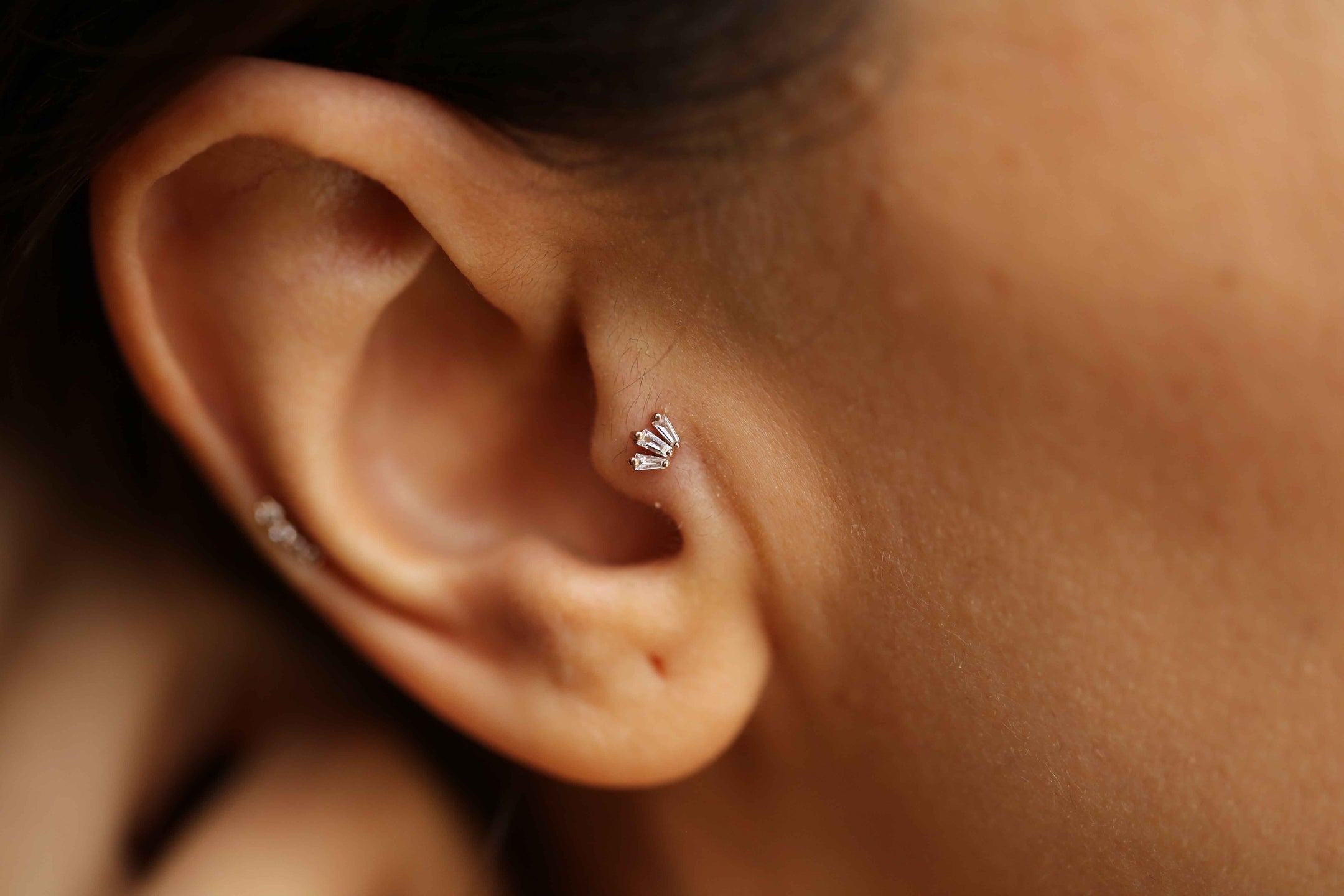 Trapezoid Triple Piercing
