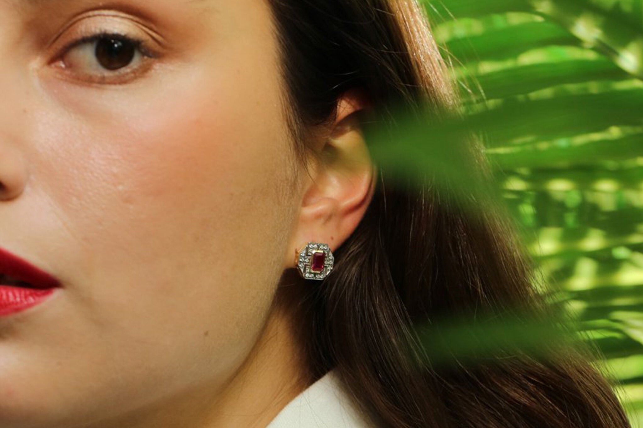 Arte Ruby Earrings