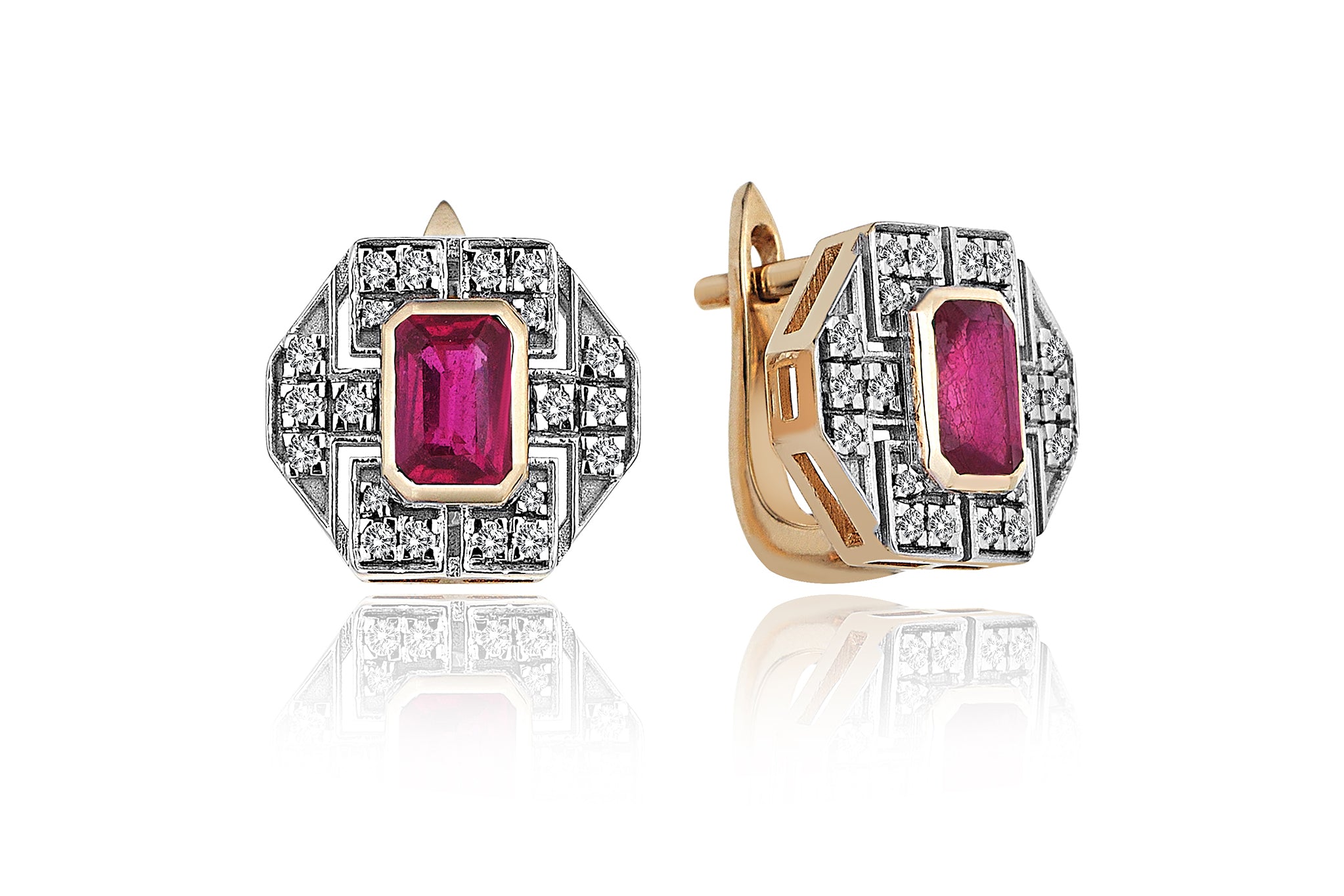 Arte Ruby Earrings