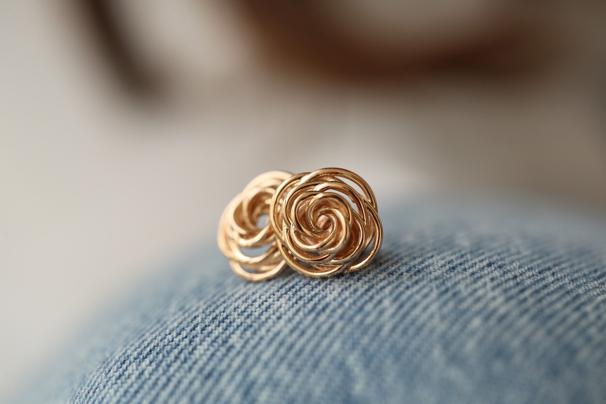 Rose Earrings