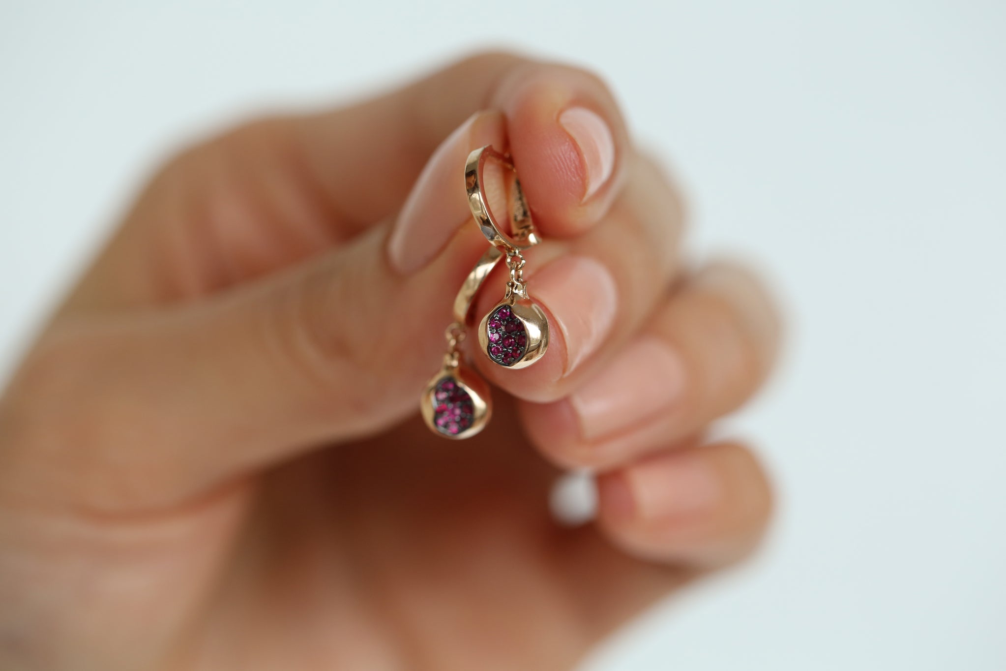 Pomegranate Earrings