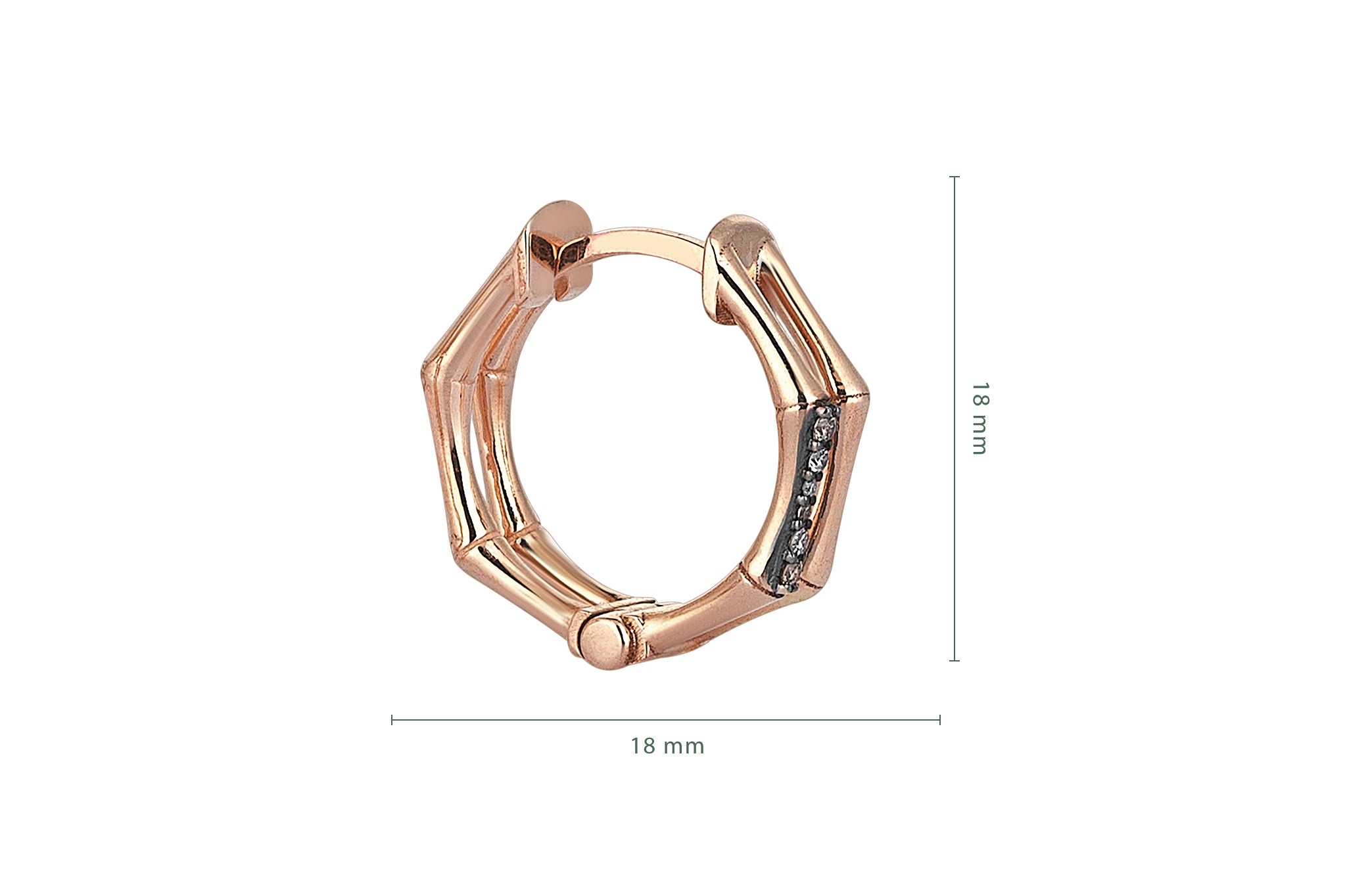 Bone Brown Earrings