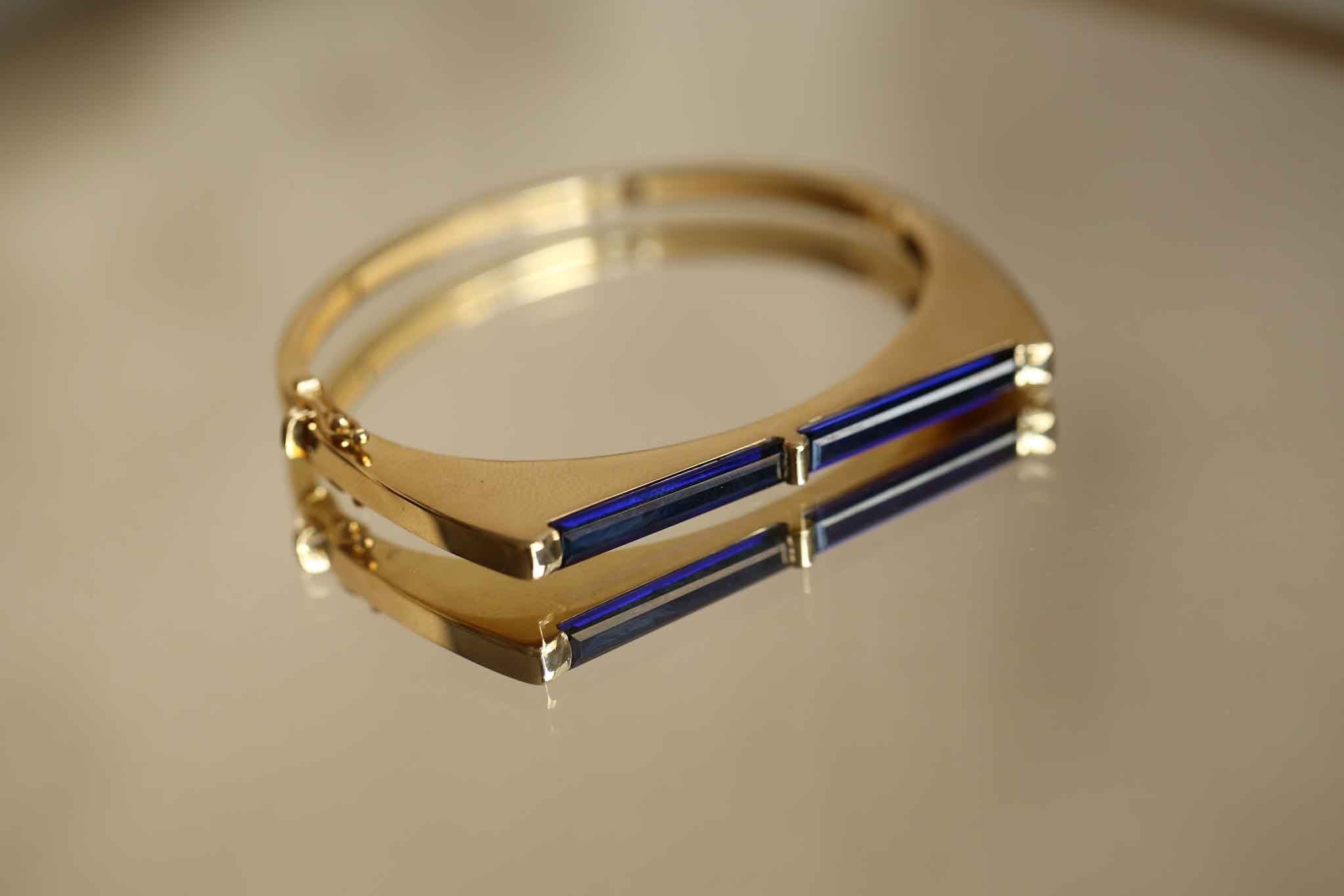 Sapphire Line Bracelet
