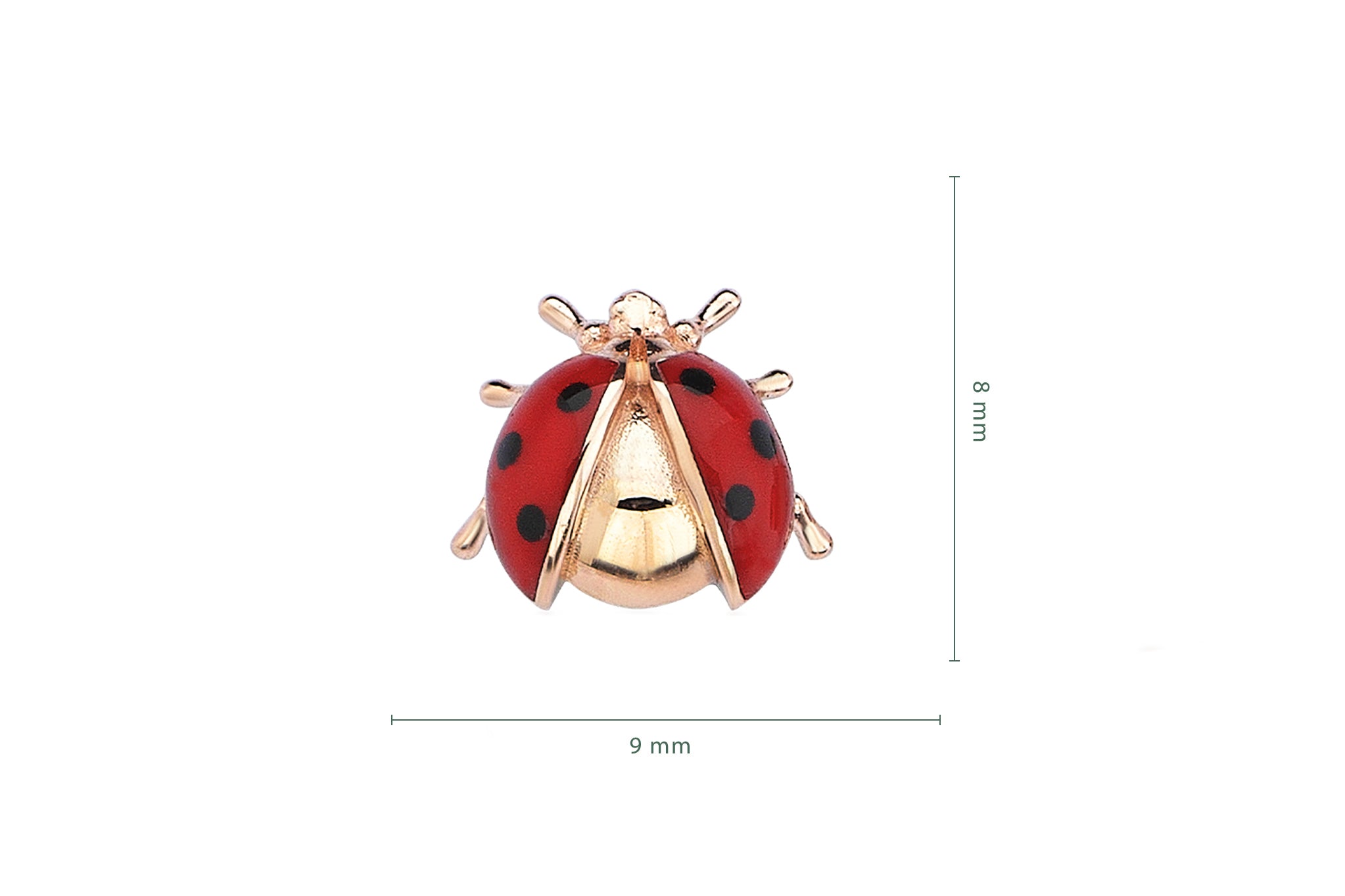 Ladybird Studs