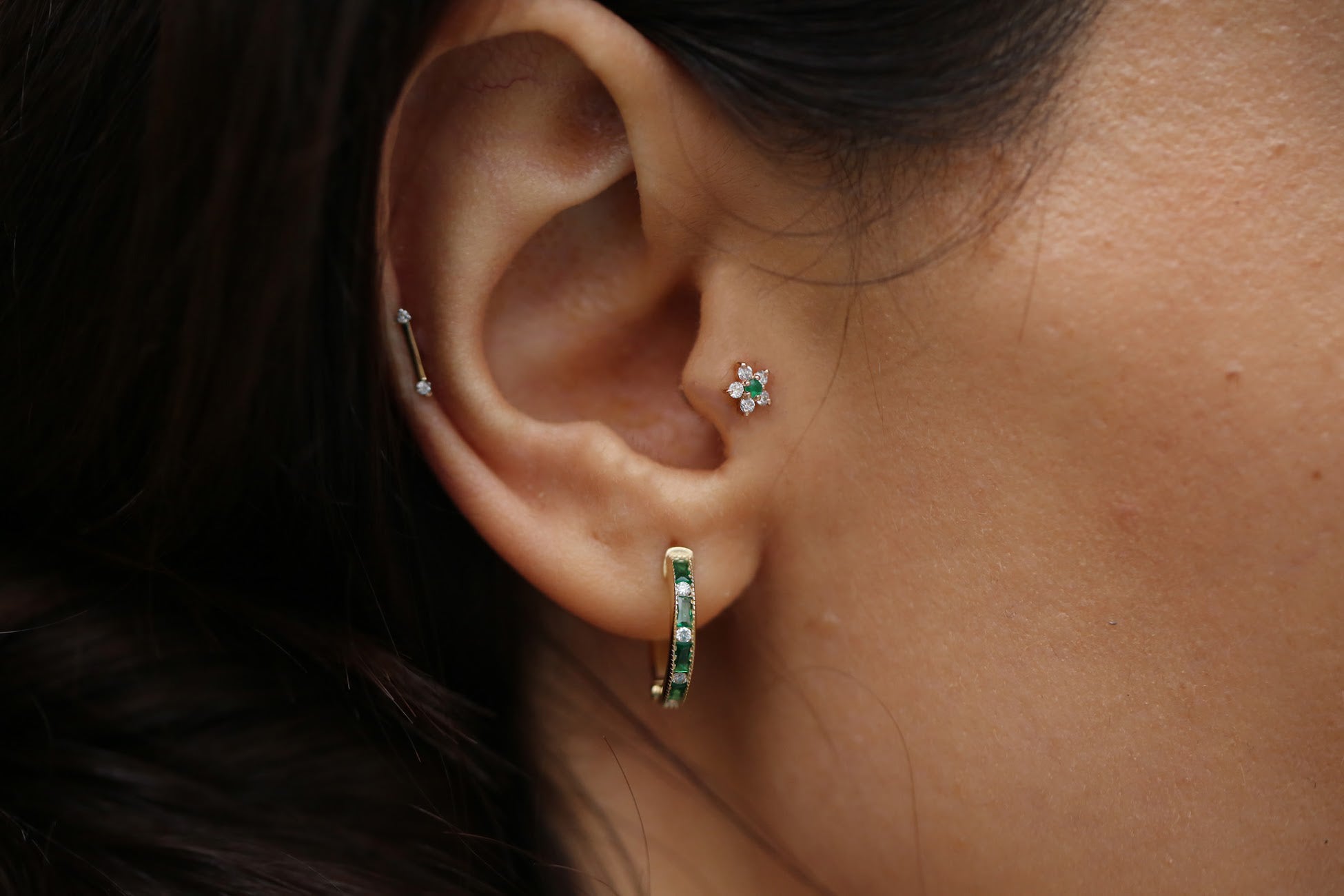 Cemre Emerald Piercing