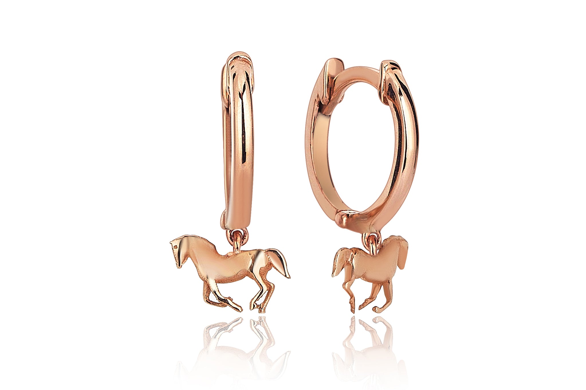 Bold Pilot Hoop Earrings