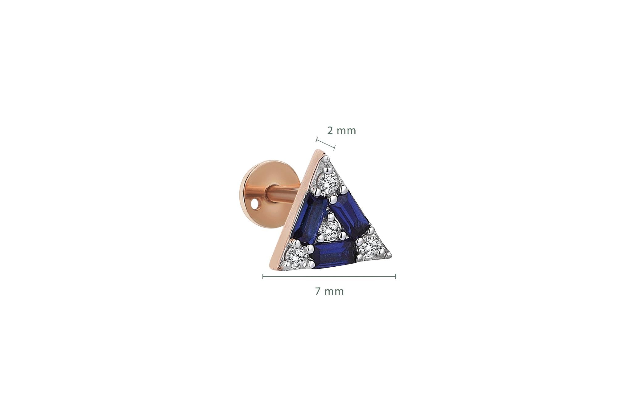 Ubuntu Sapphire Piercing