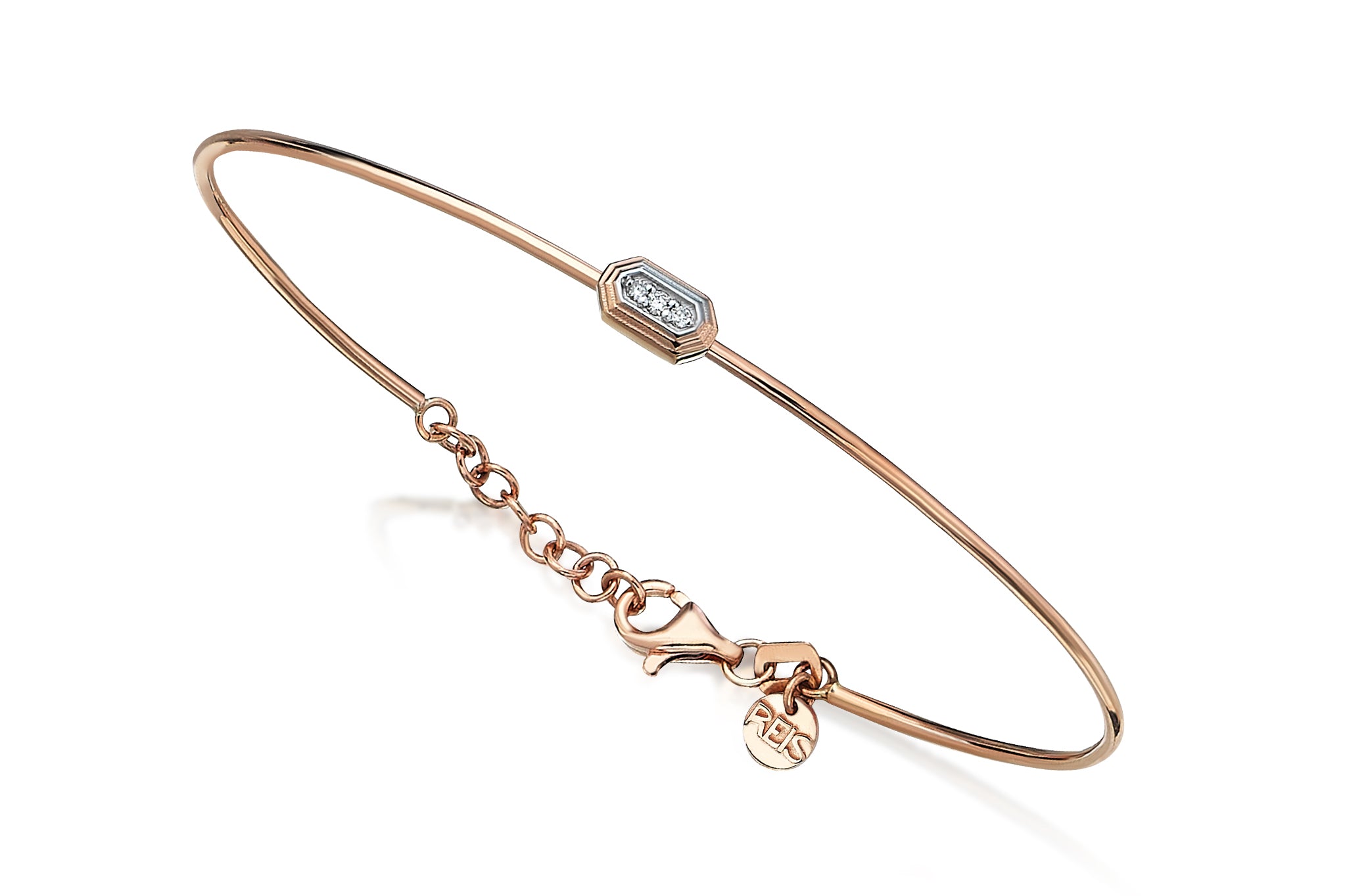 Hexa Side Bangle