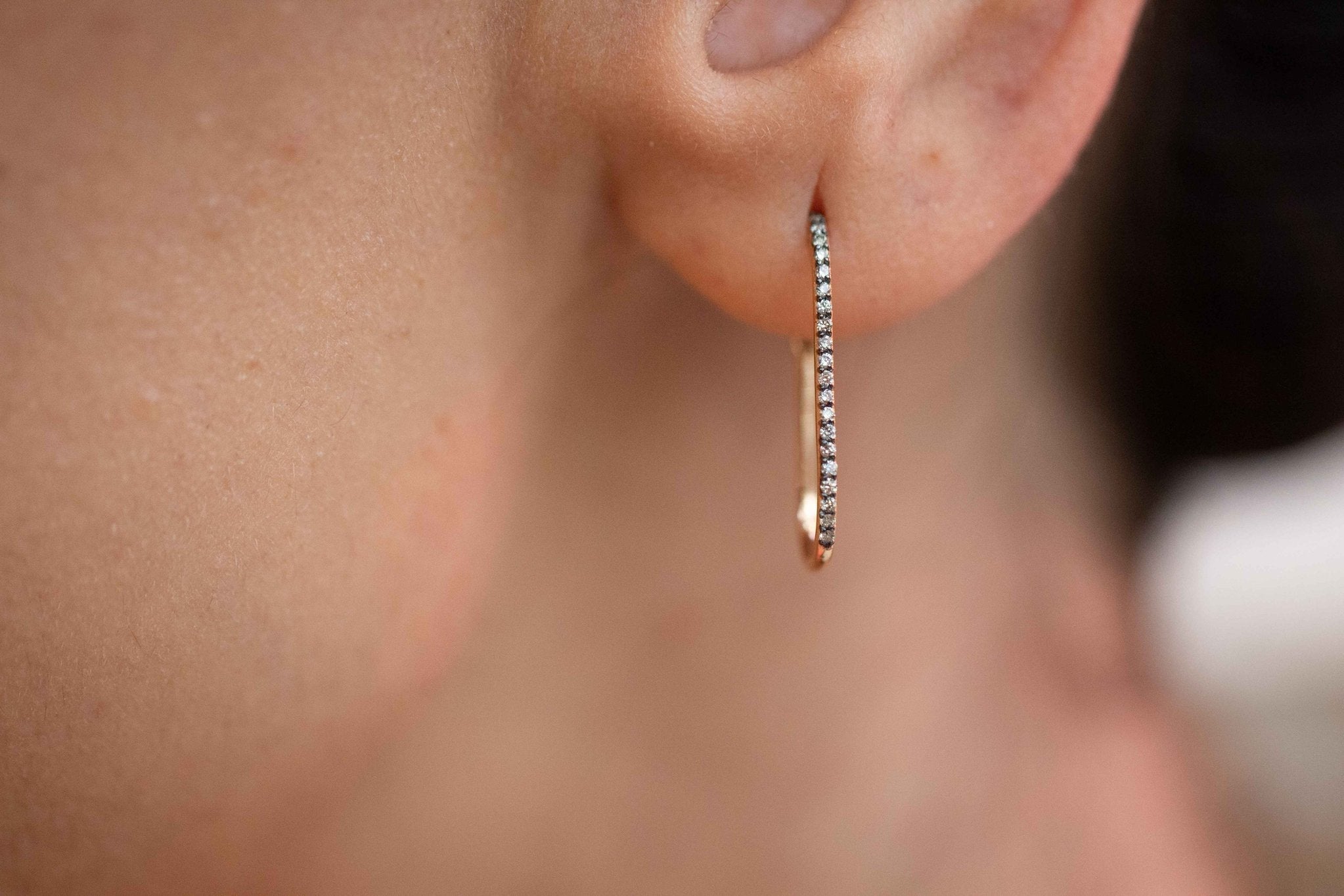 Debut Line Diamond Earring