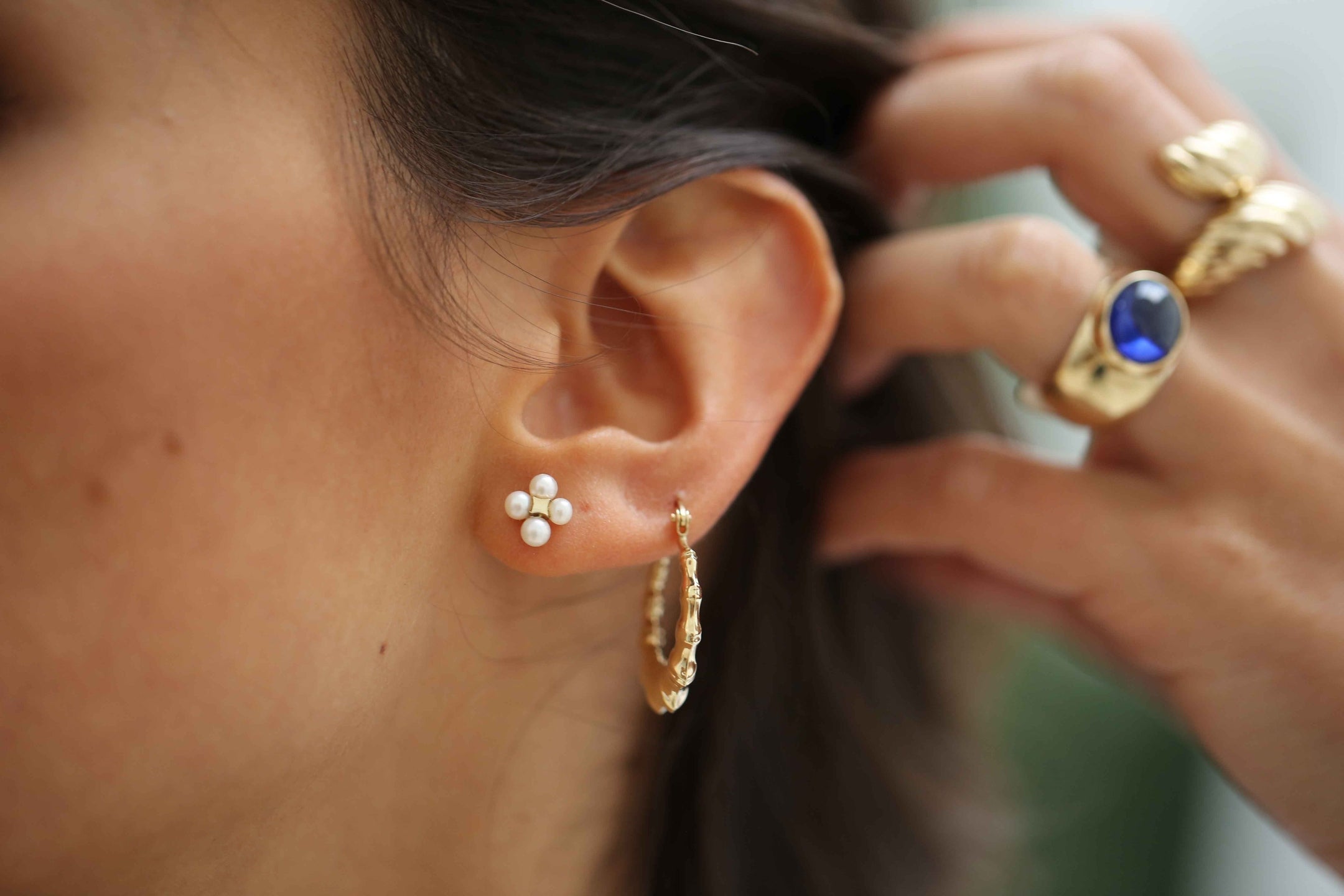 Ubuntu Pearl Earring