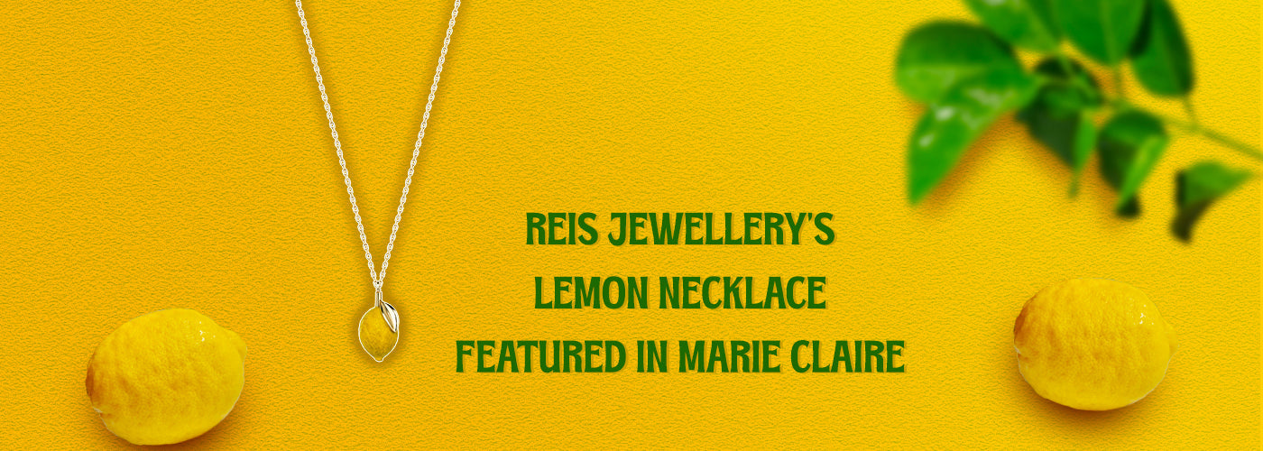 Nature-Inspired Elegance: Reis Jewellery’s Lemon Necklace in Marie Claire