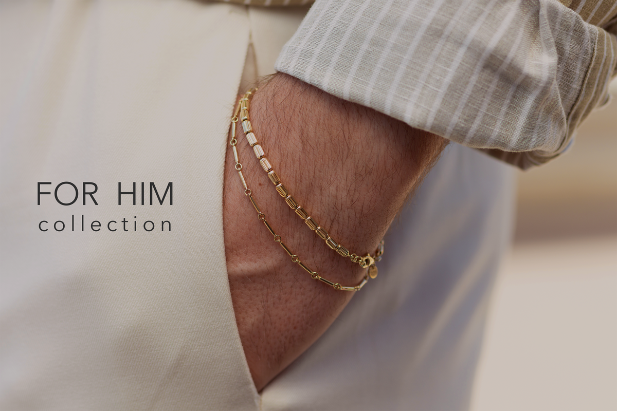 Mens Gold Jewellery UK | 14K Rings & Chains | Reis Jewellery