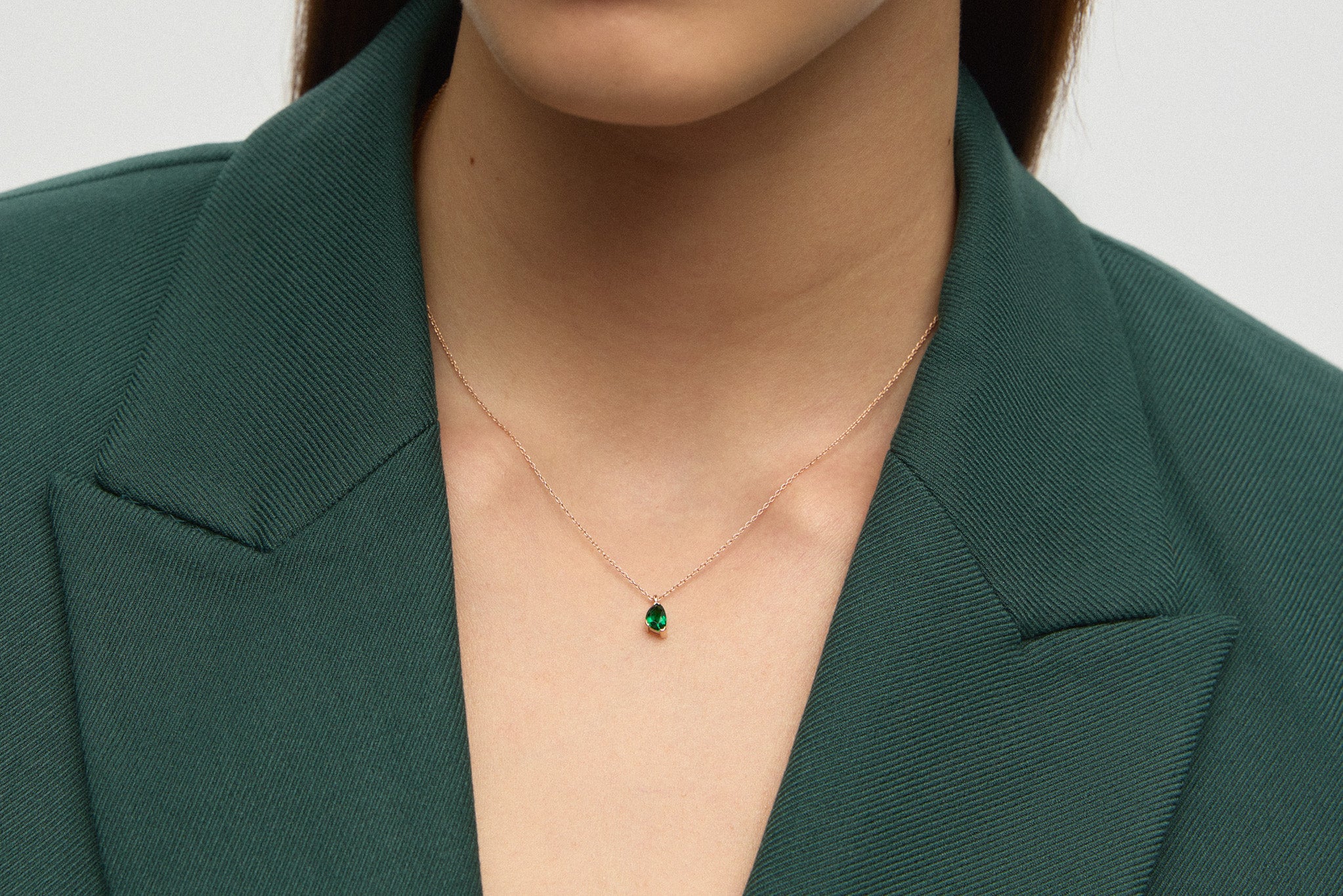 Self Green Necklace