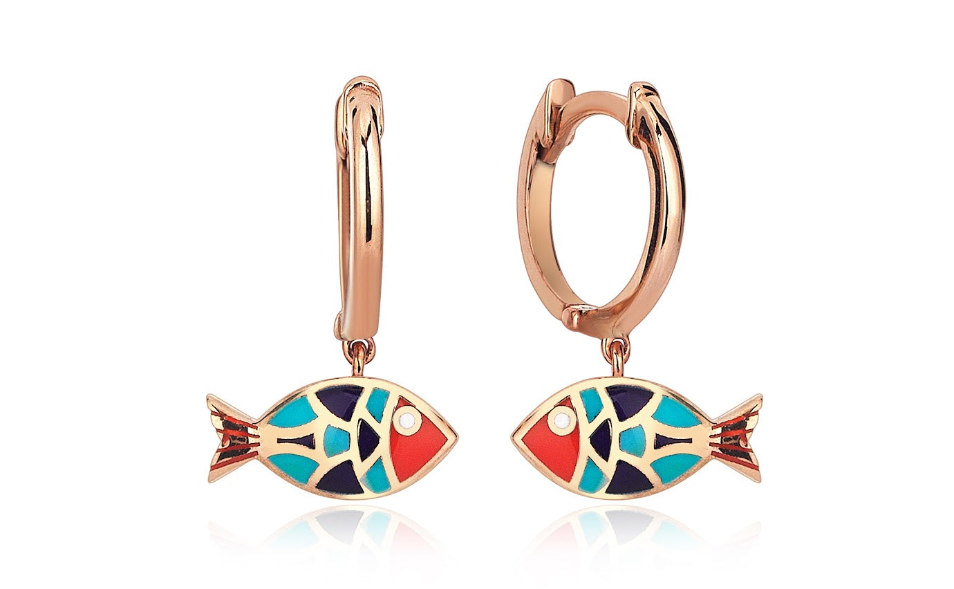 Carnival Fish Earrings