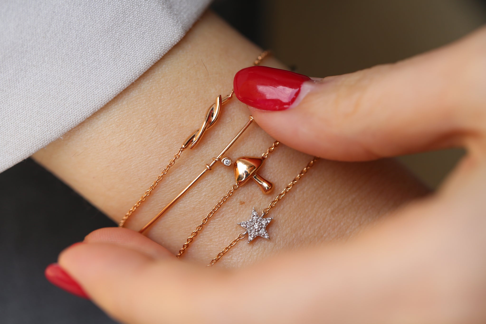 Mushroom Bracelet