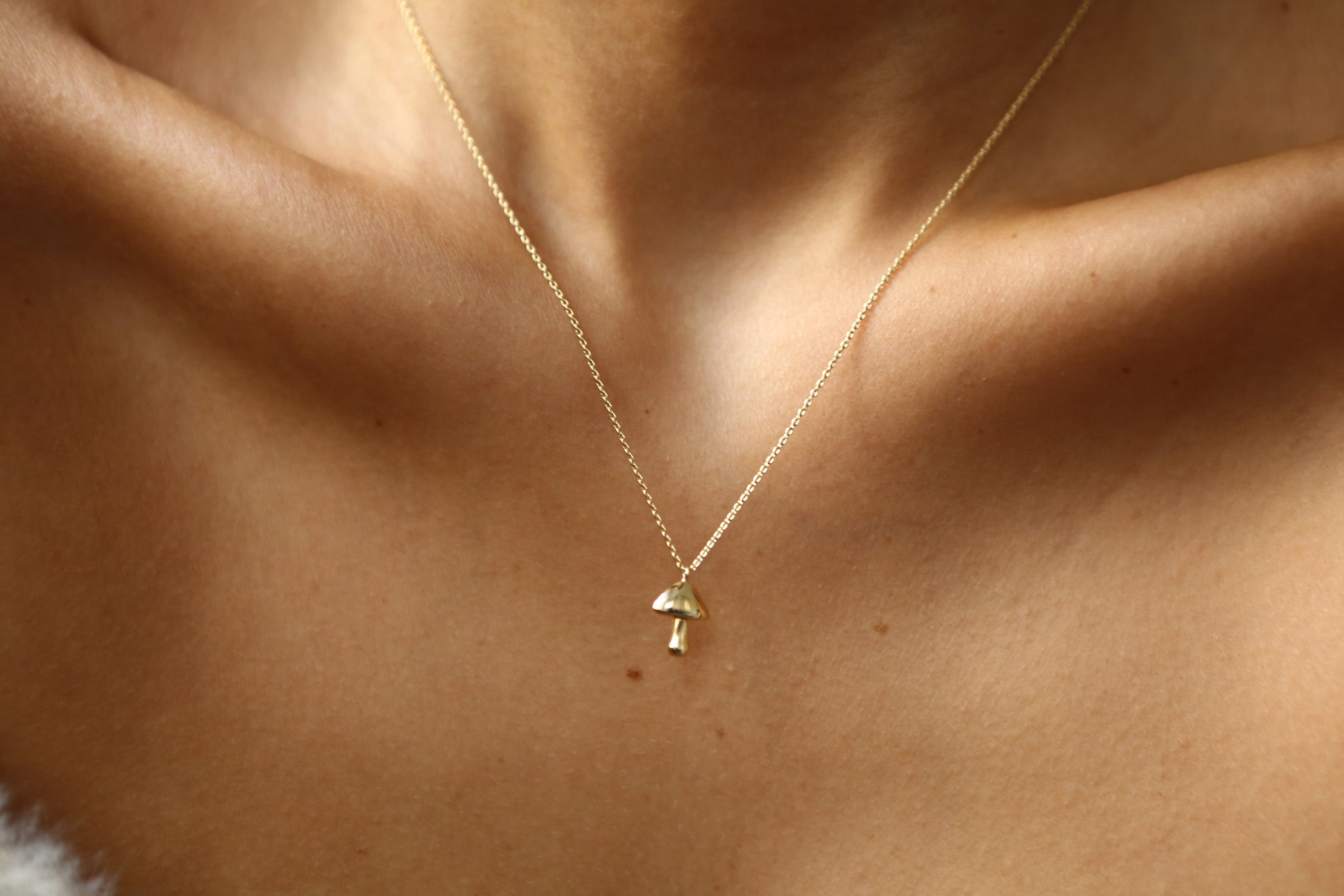 Mushroom Necklace