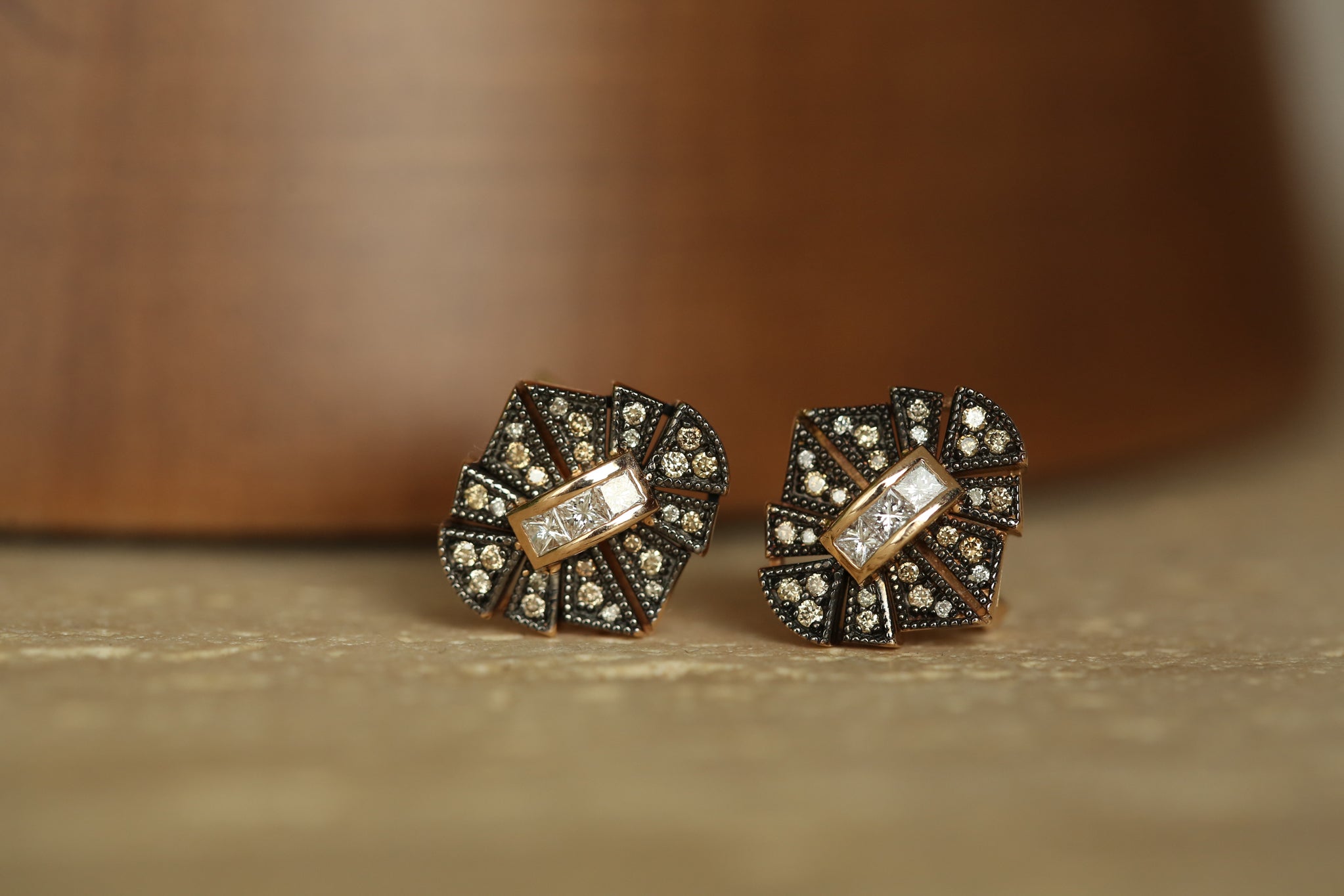 Gotham Grey Earrings