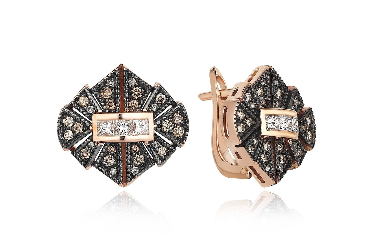Gotham Grey Earrings