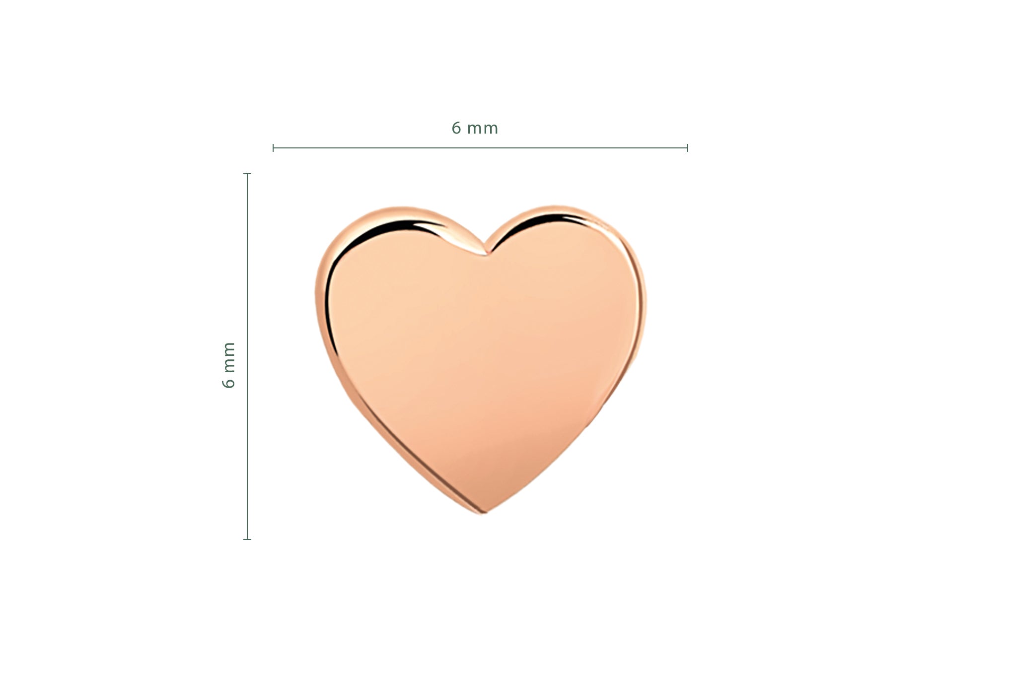 Heart Studs
