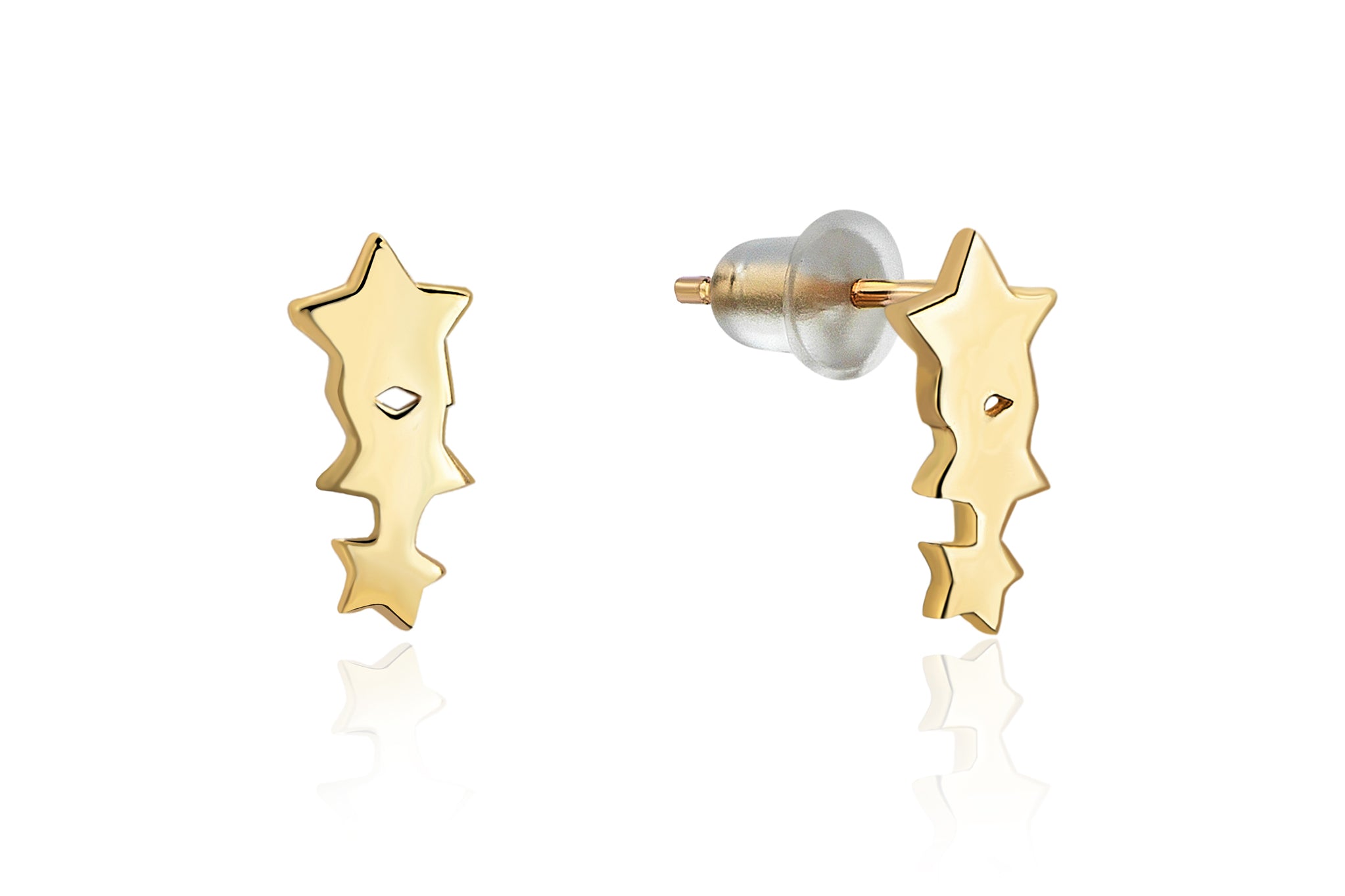 Row of Star Studs