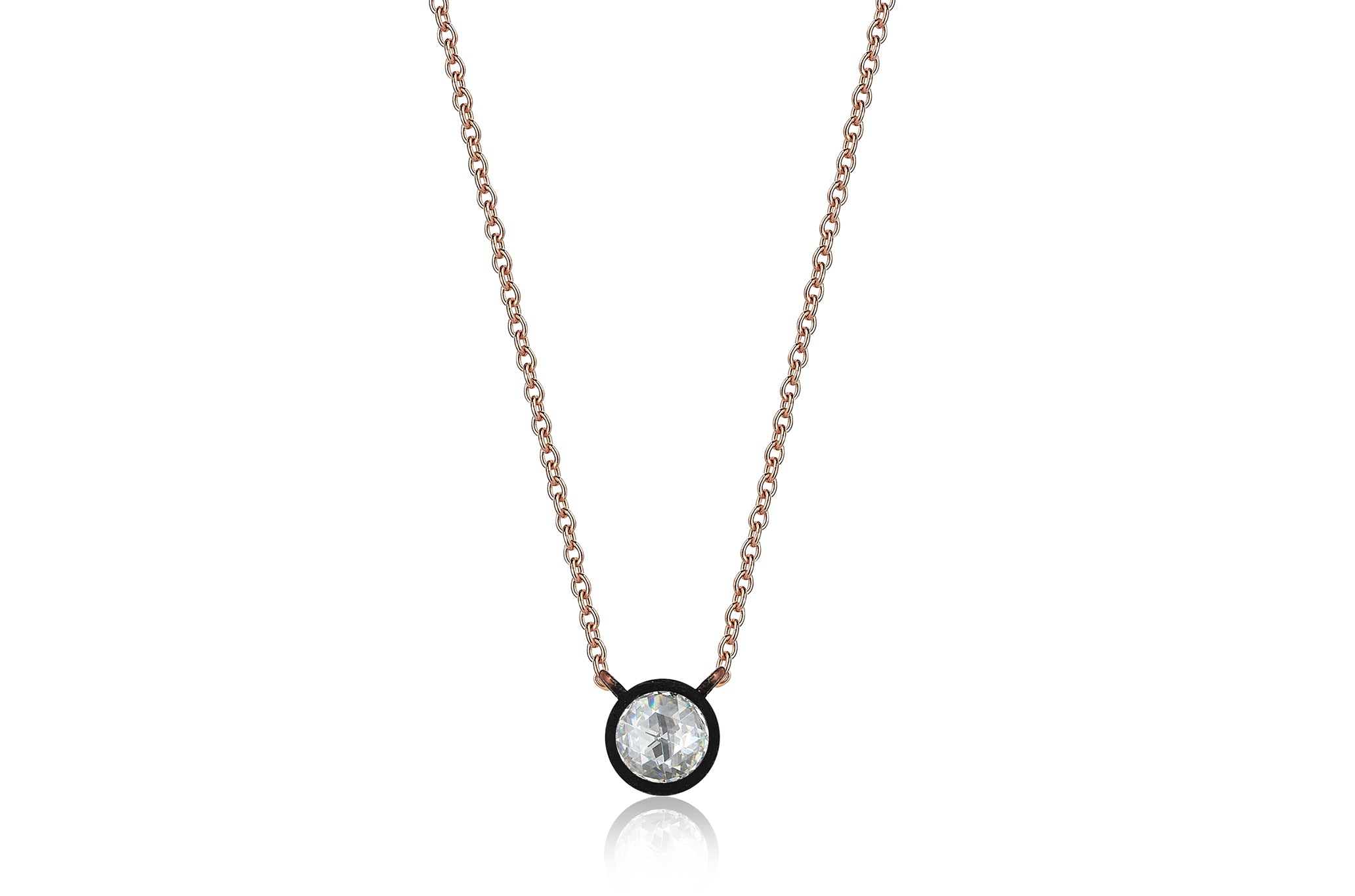 Elmas Single Stone Necklace