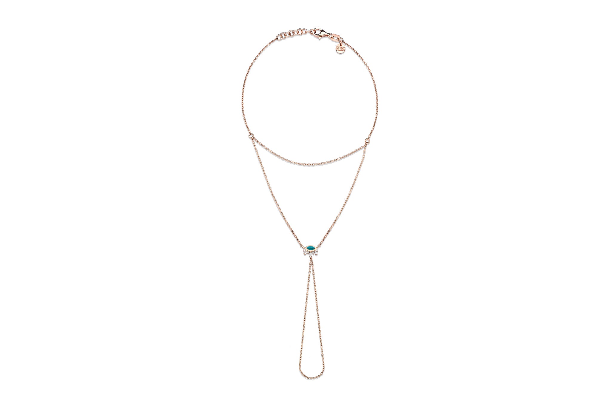 Mini Blue Moon Hand Chain