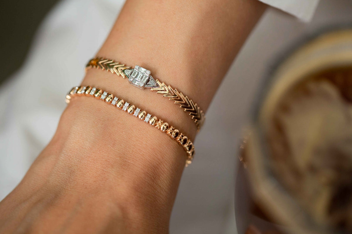 Pars Baguette Bracelet