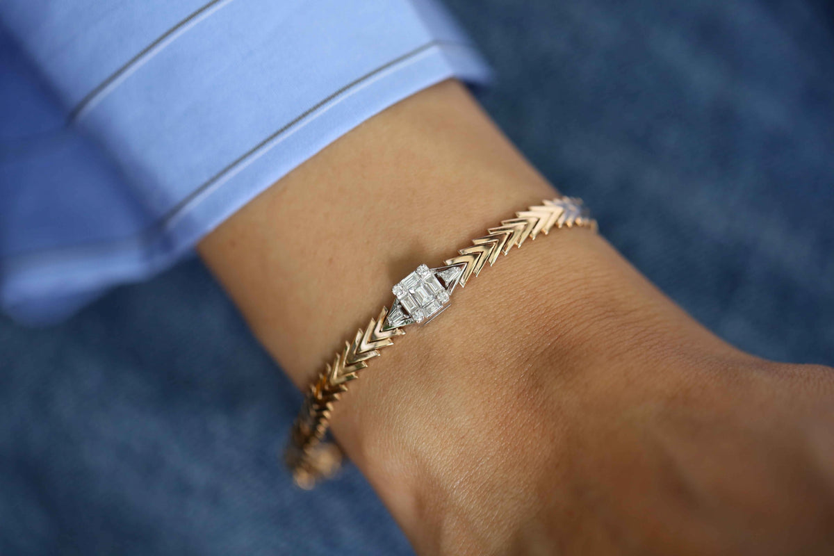 Pars Baguette Bracelet