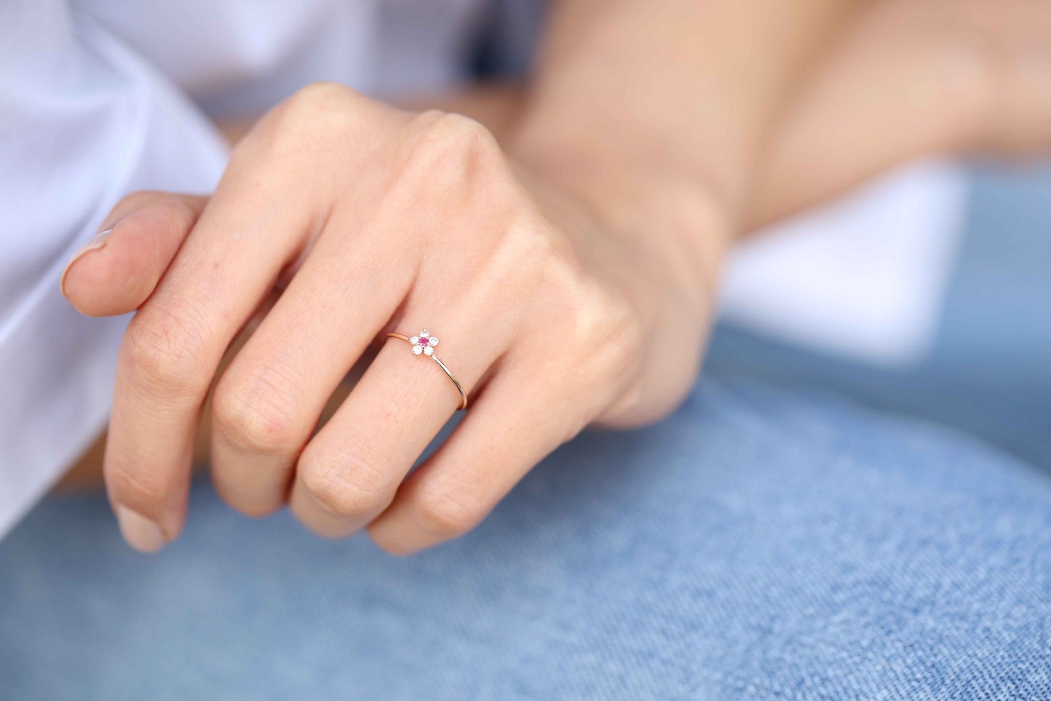 Cemre Ruby Ring