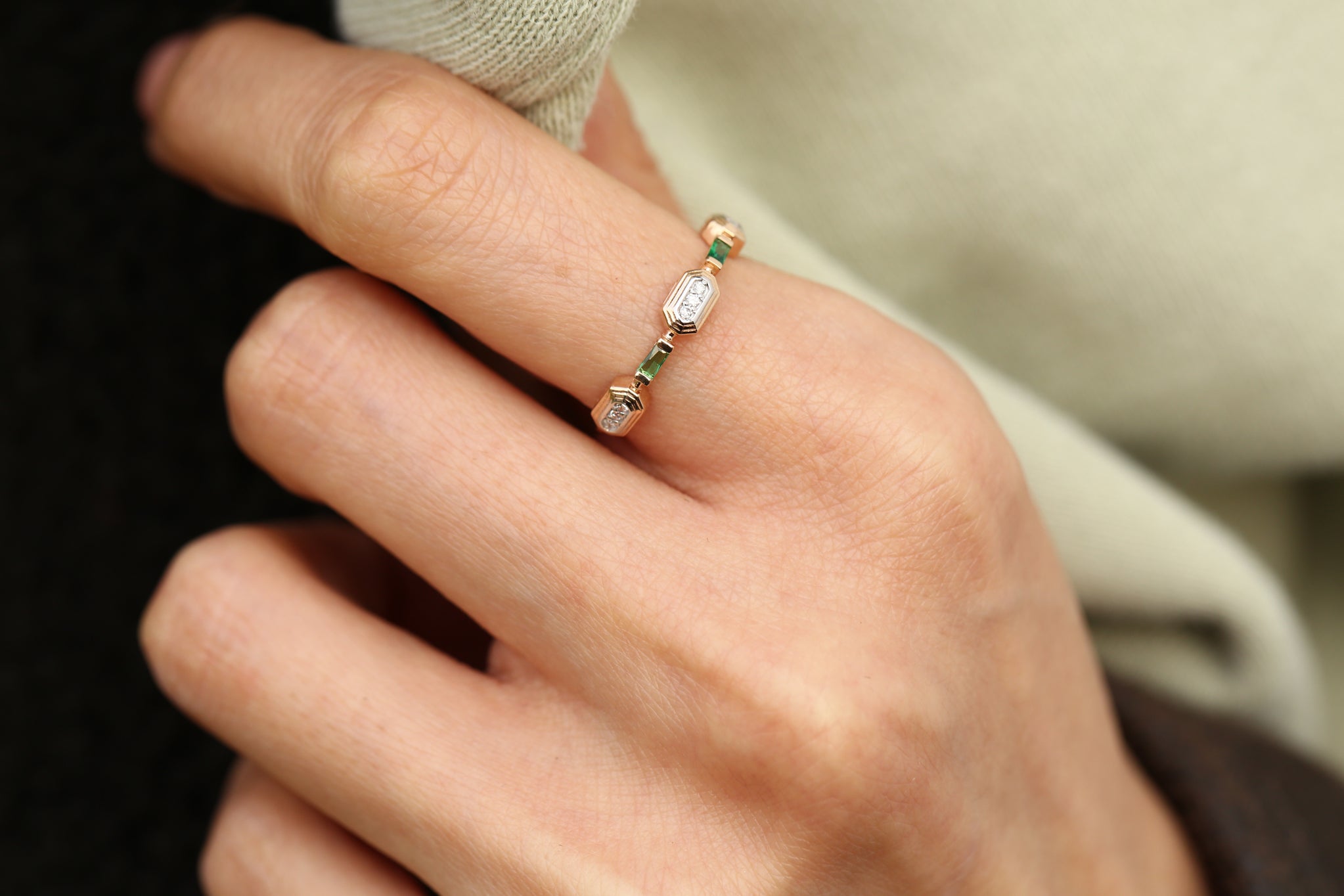 Green Glow Ring