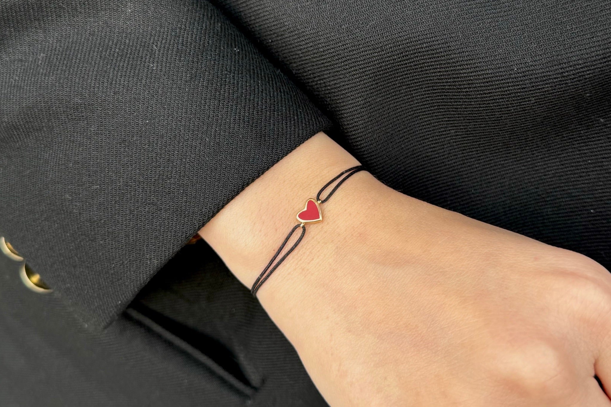 Love Bombing String Bracelet