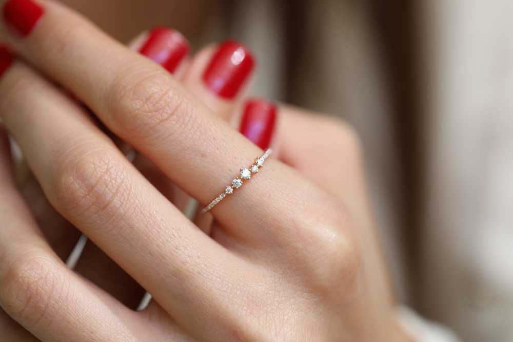 Mini Five Stone Ring
