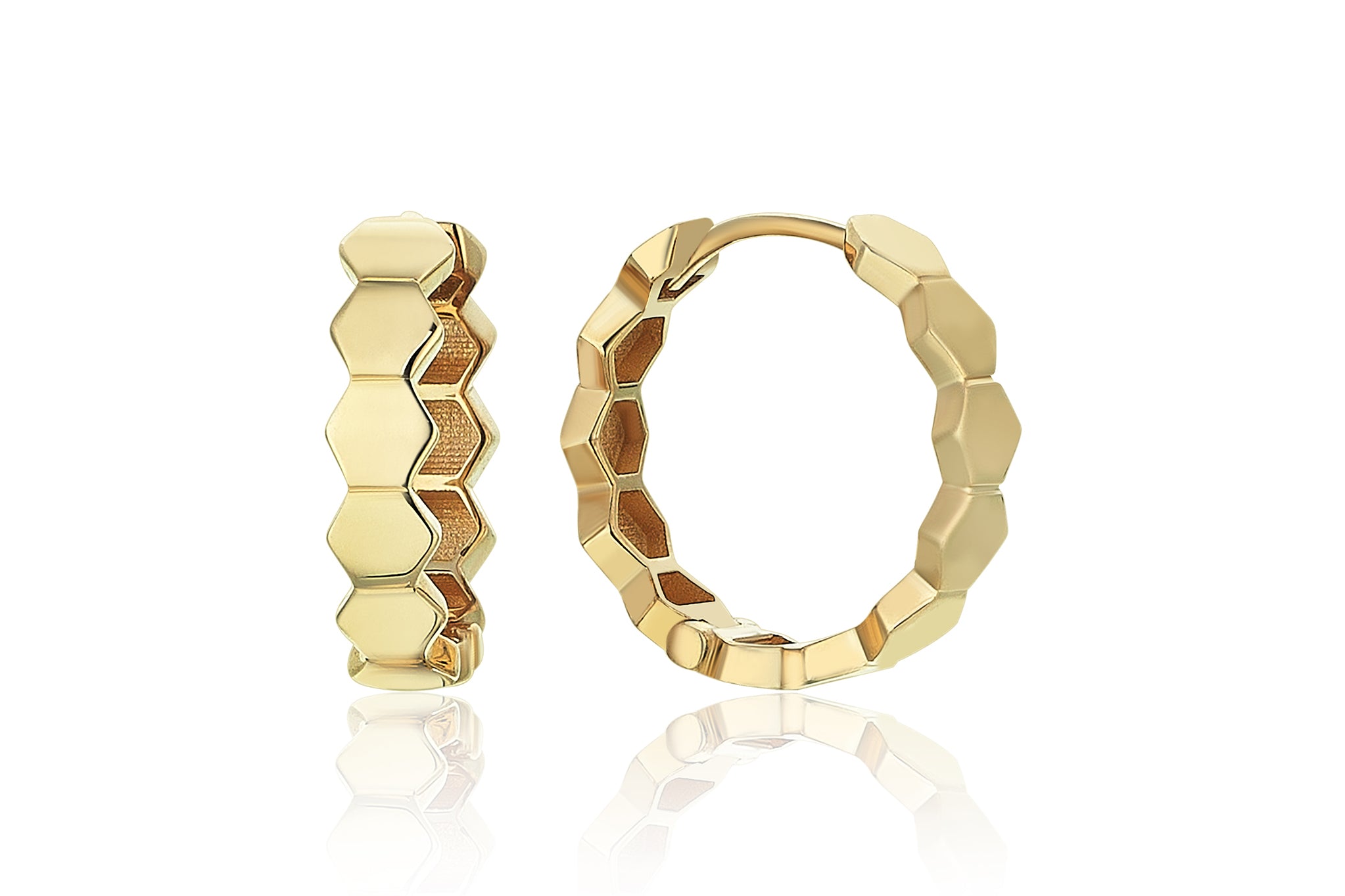 Honey Hoop Earrings