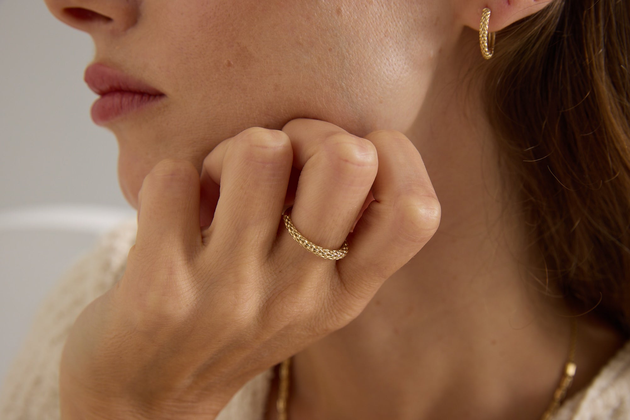Straw Thin Ring