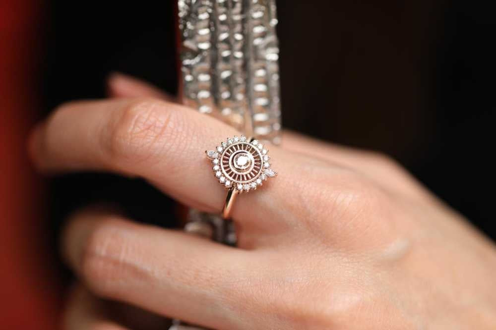 Allegro Diamond Ring