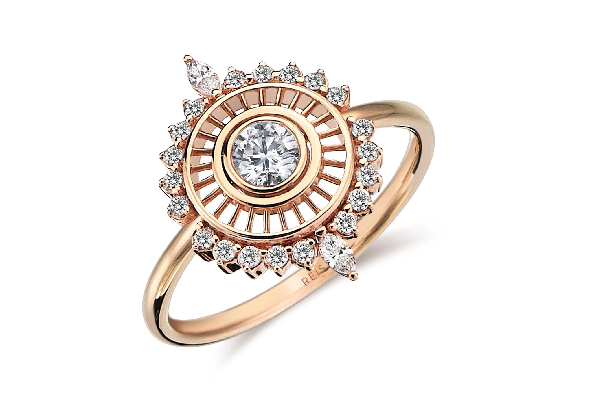 Allegro Diamond Ring