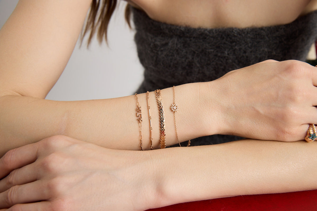 Pars Herringbone Bracelet
