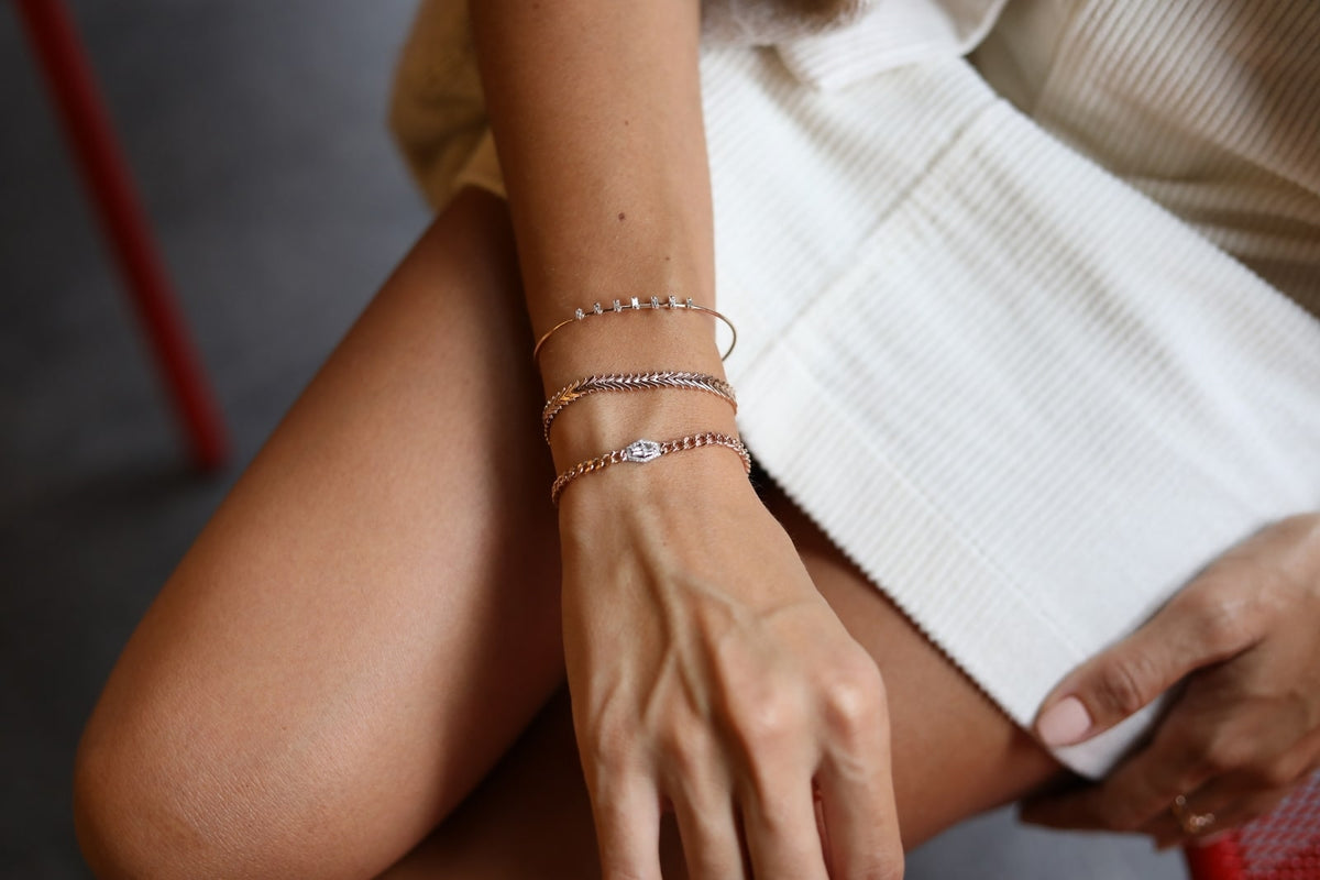 Pars Marquise Diamond Bracelet