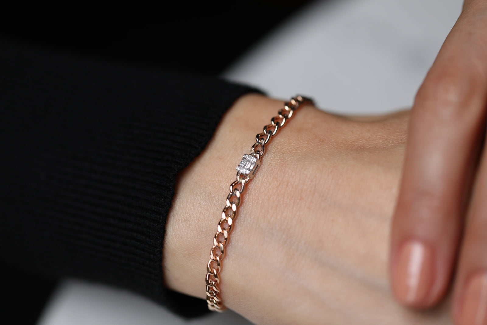 Tag Diamond Bracelet