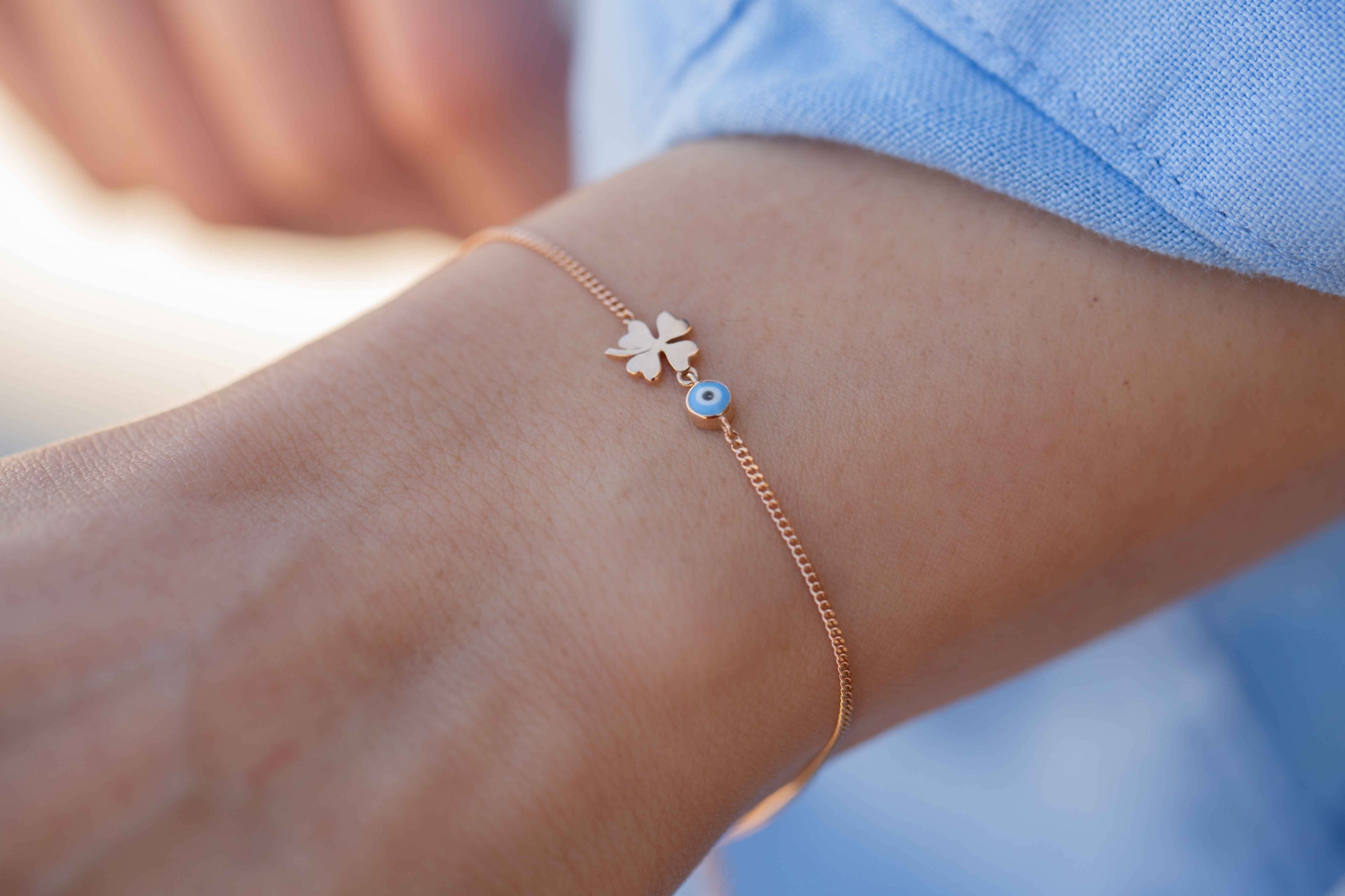 Clover Mine Eye Bracelet