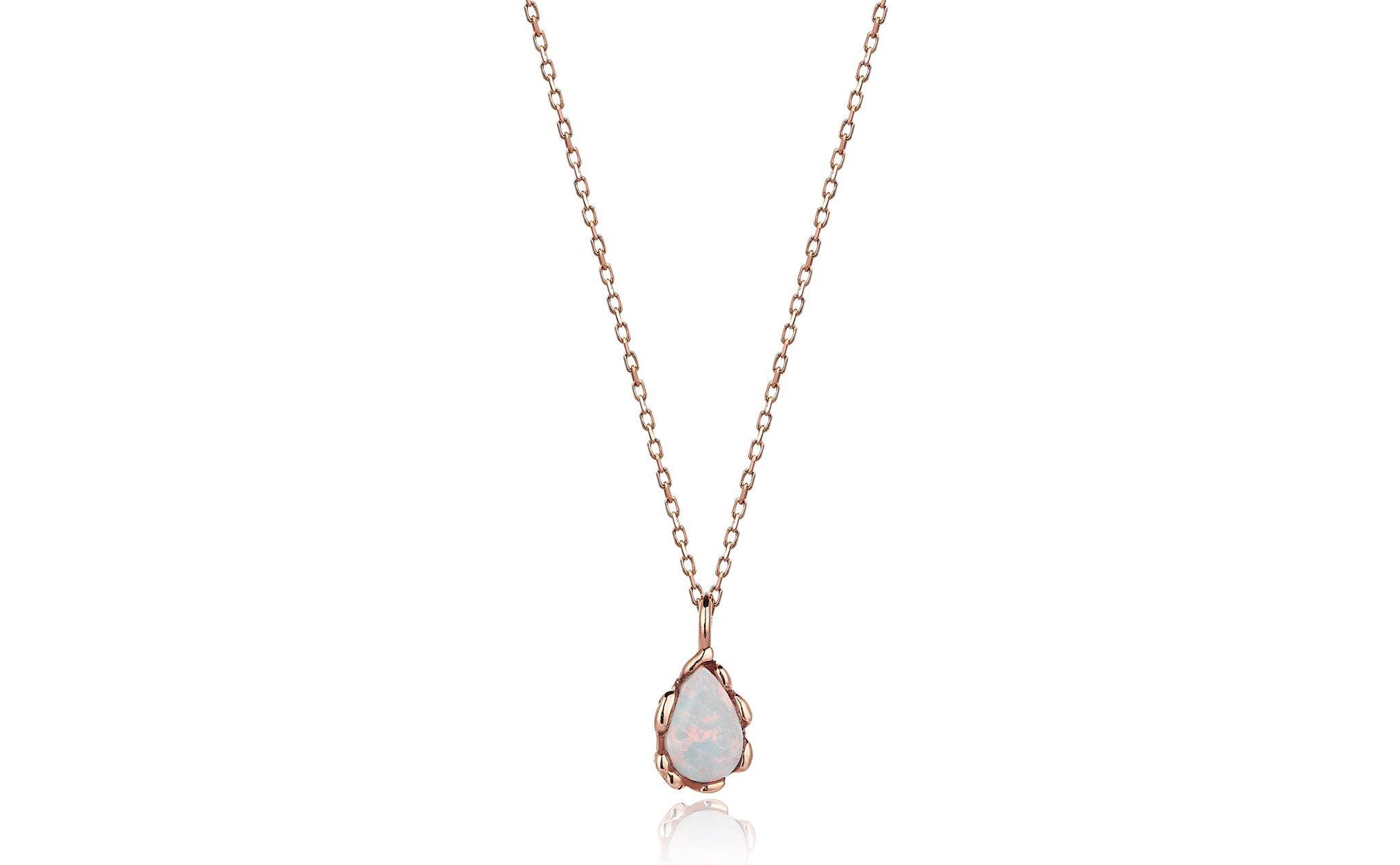 Opal Drop Necklace