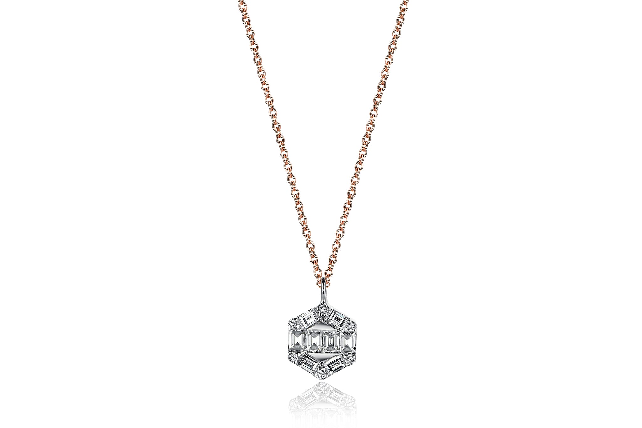 Hexagon Baguette Diamond